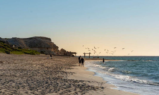 View of Australian beach