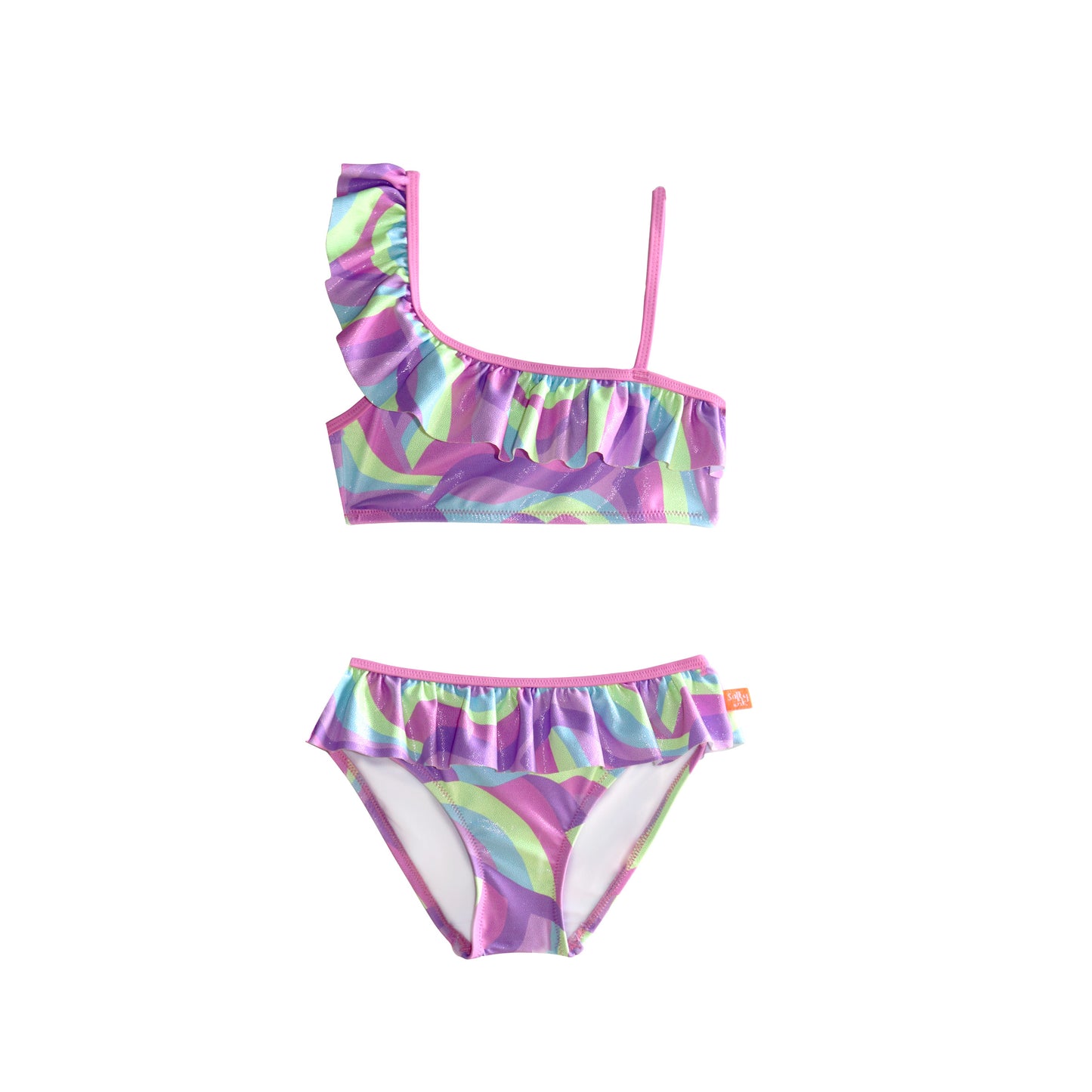 1271 Miss Sea Princess One Shoulder Bikini