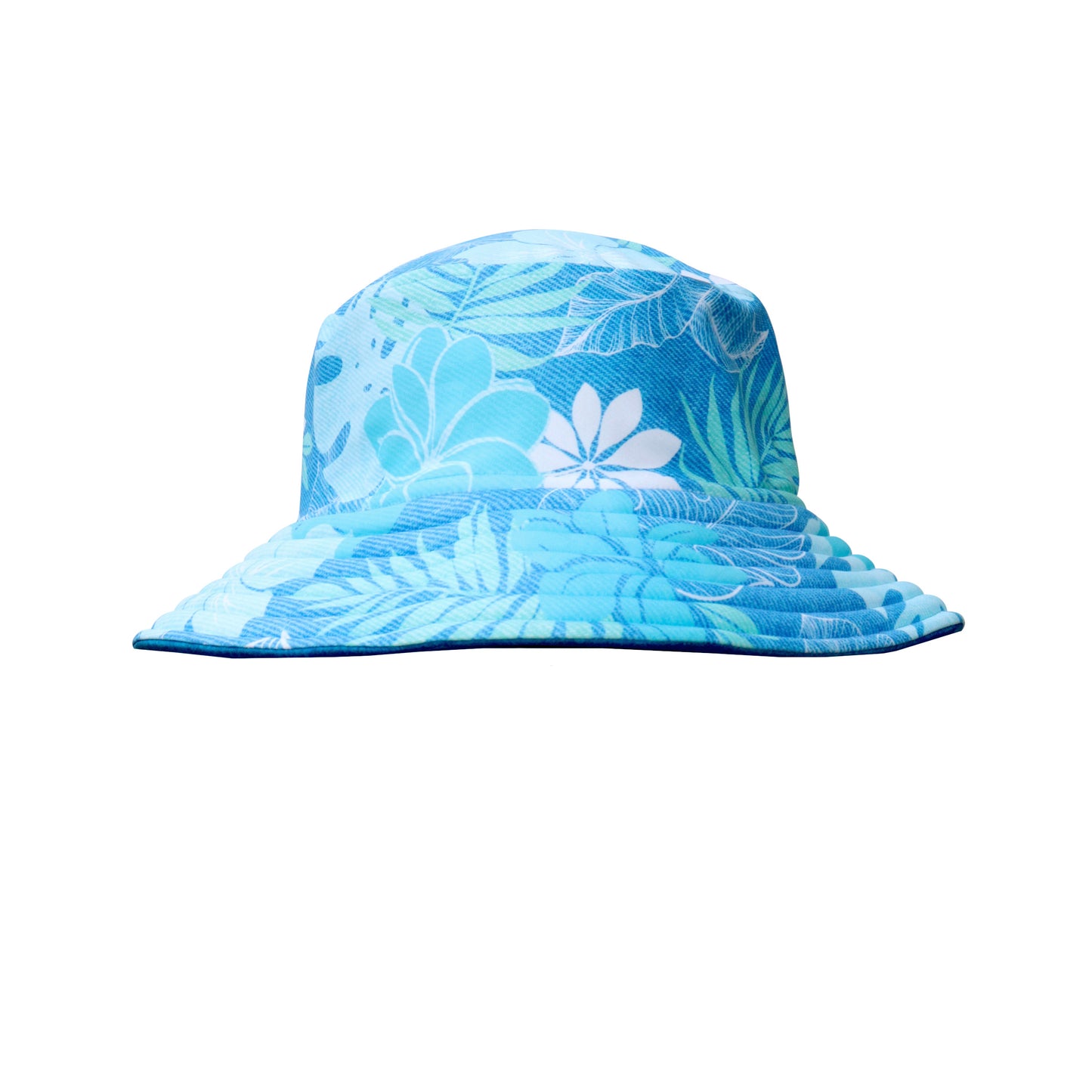 1293 Tropicana Denim bucket hat