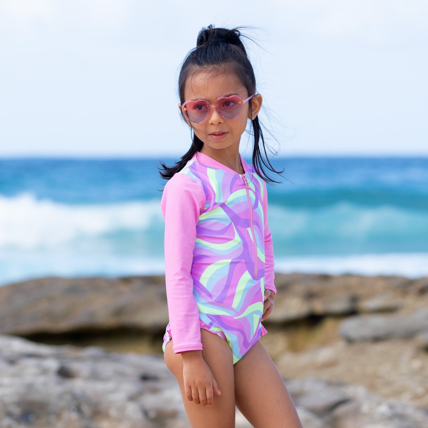 1381 Miss Sea Princess Wave Sunsuit