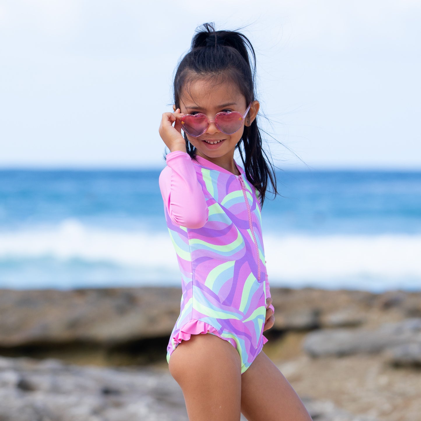 1381 Miss Sea Princess Wave Sunsuit
