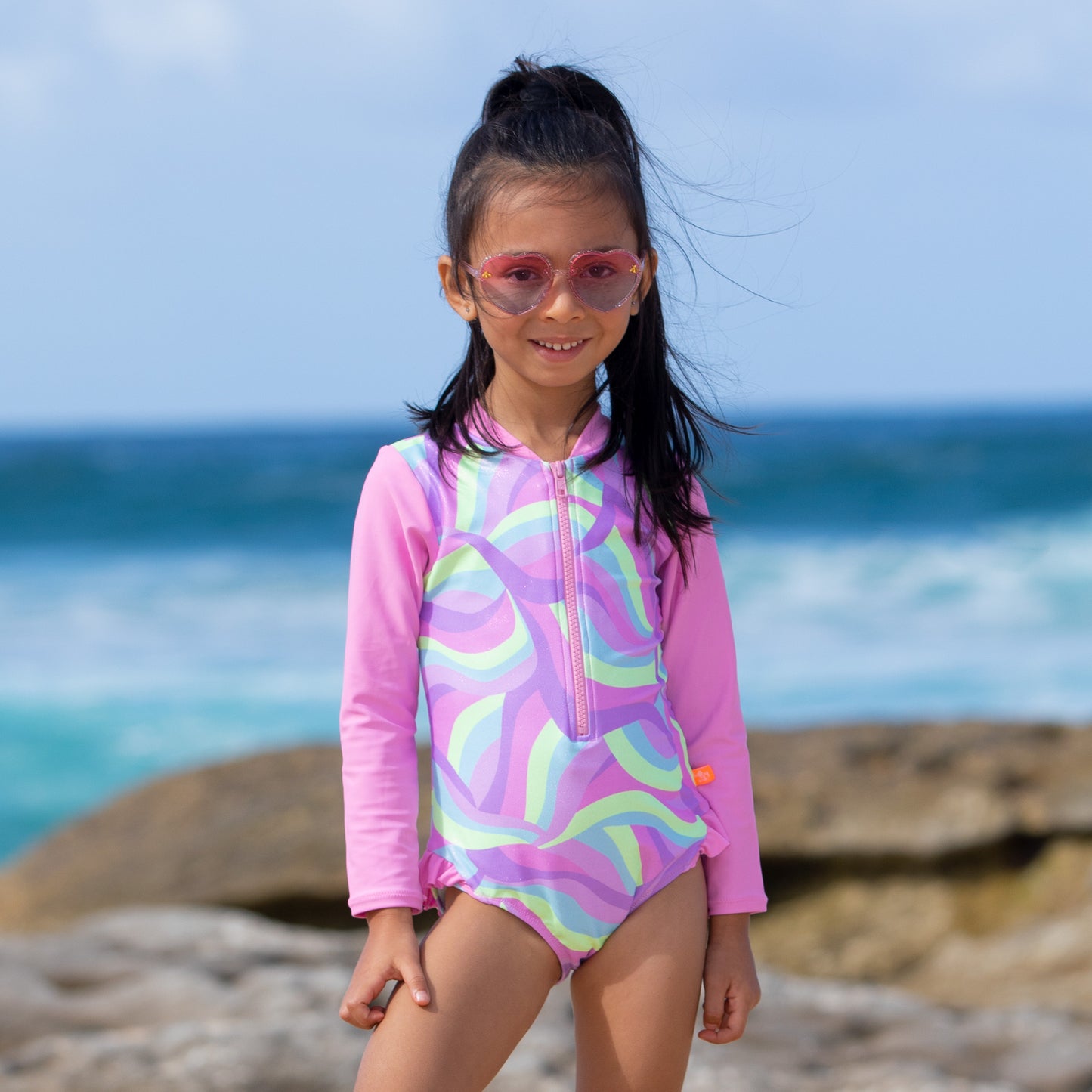 1381 Miss Sea Princess Wave Sunsuit
