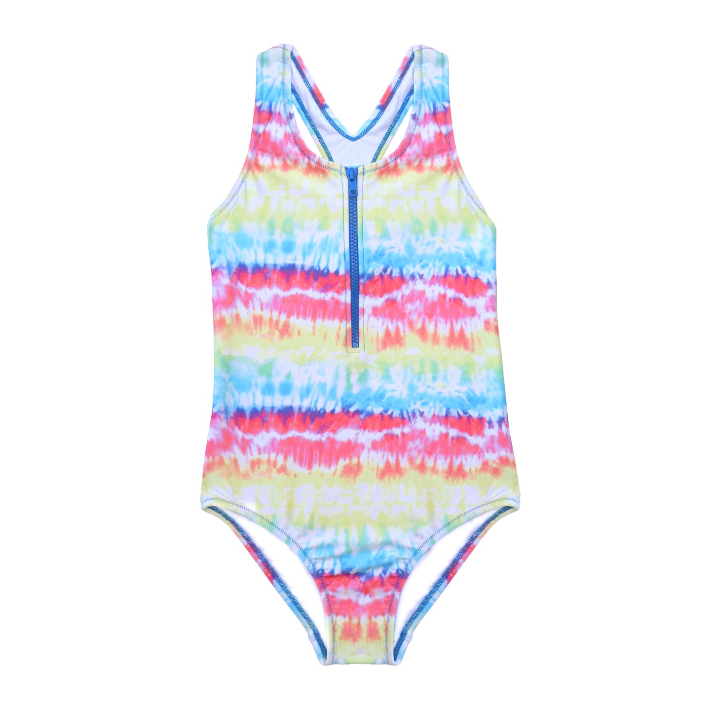 1392 Vivad Jungle Tye Dye One Piece