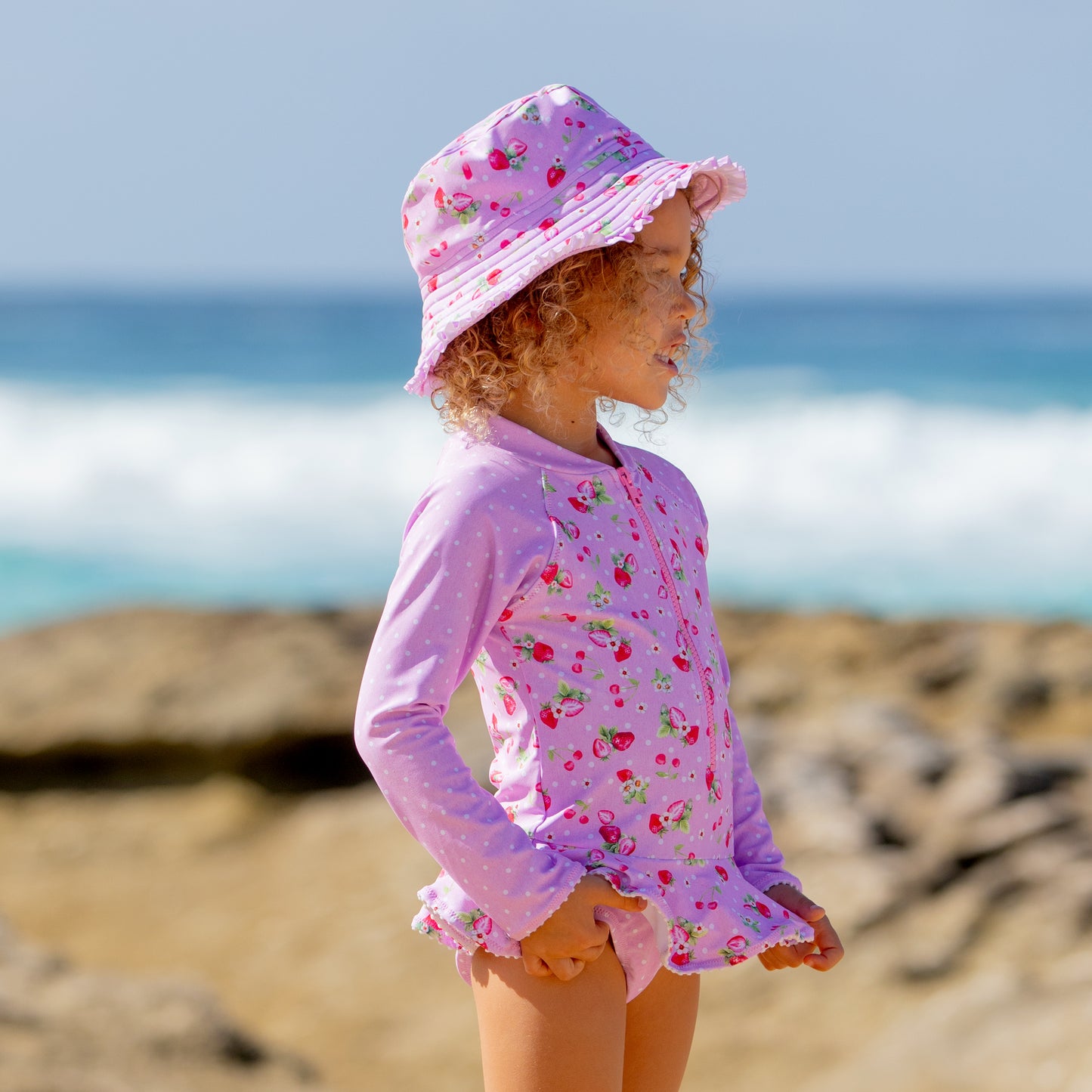1394 Miss Cherry Pie Sunsuit
