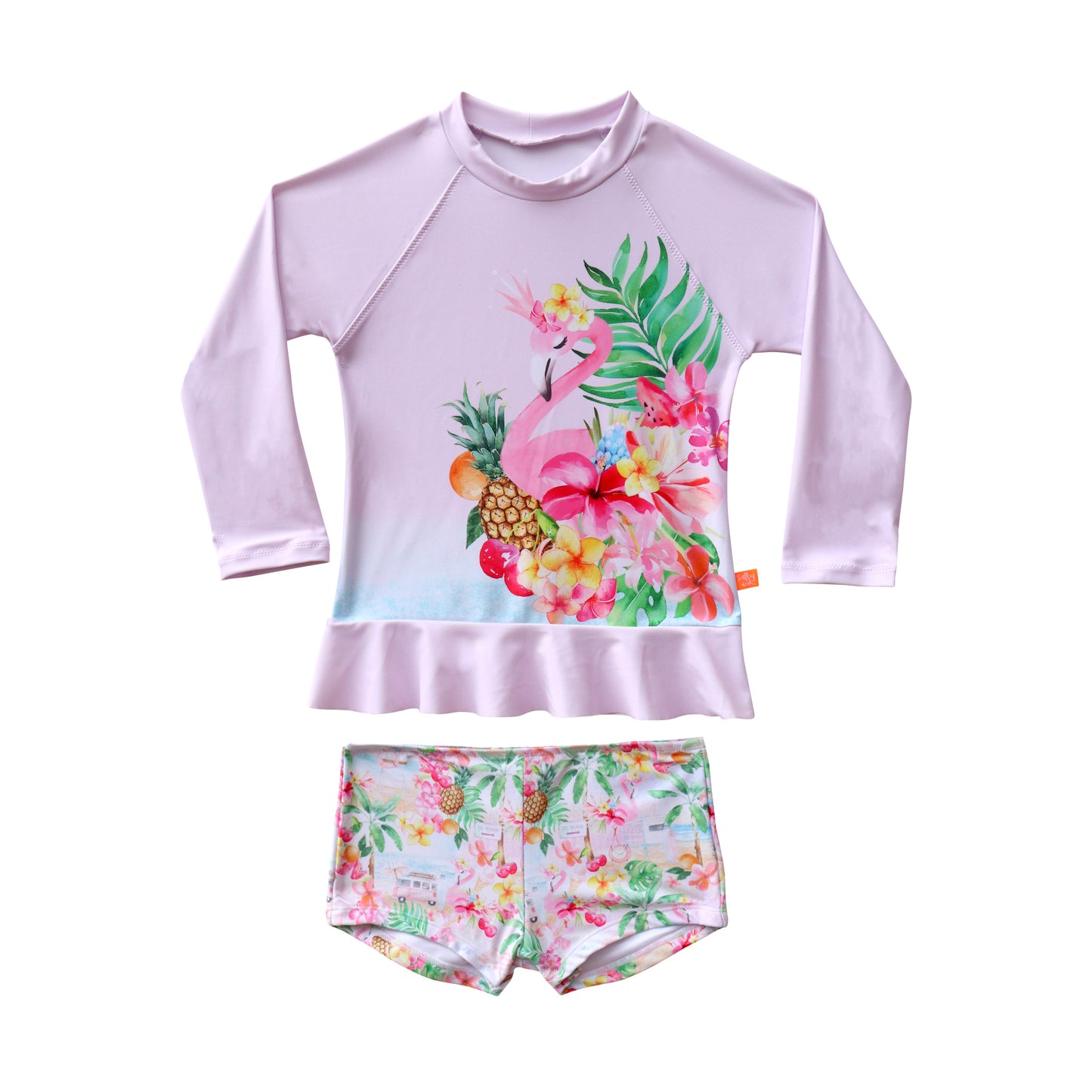 1439 Miss Vacay Long Sleeve Sunvest Set