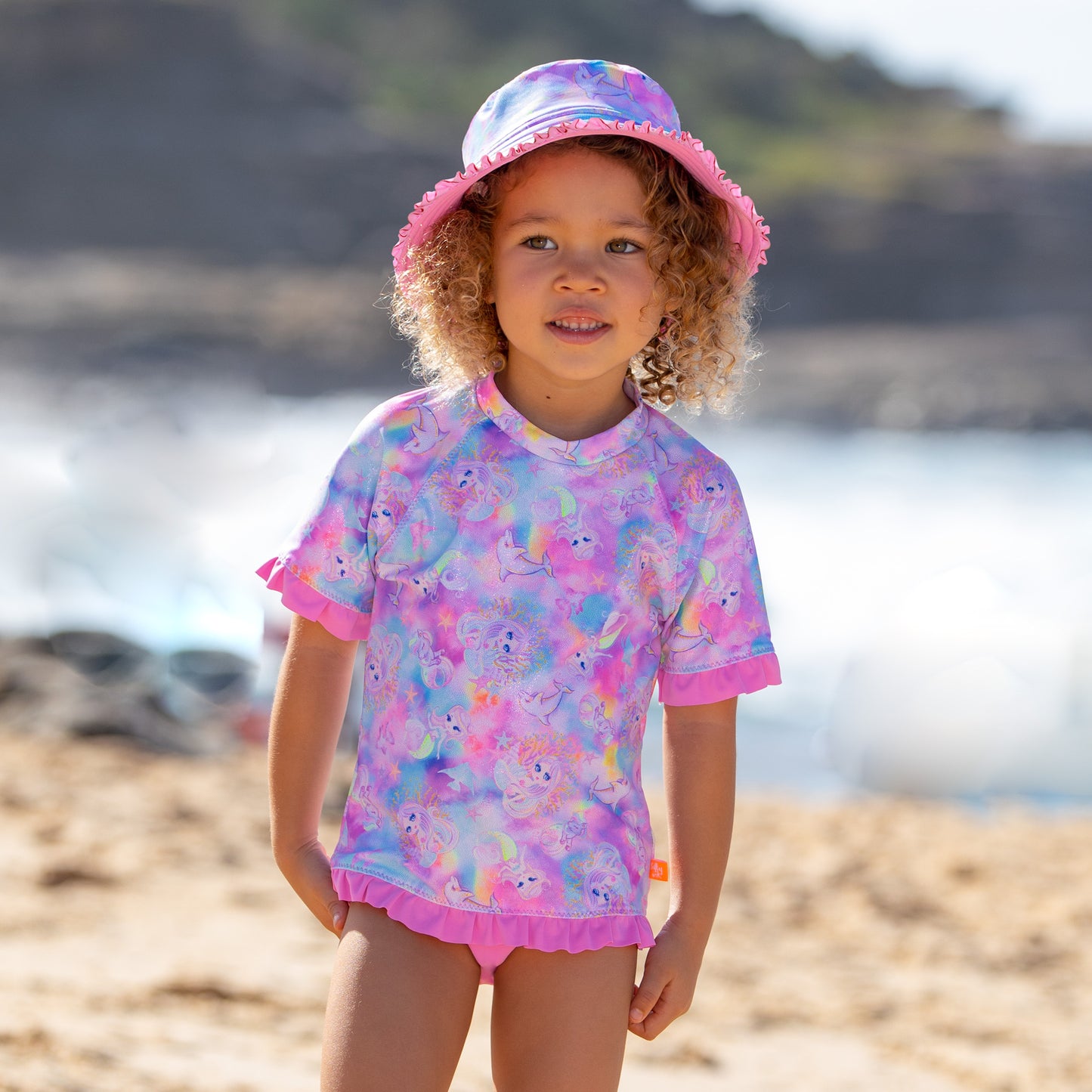 1440 Miss Sea Princess Short Sleeve Sunvest Set
