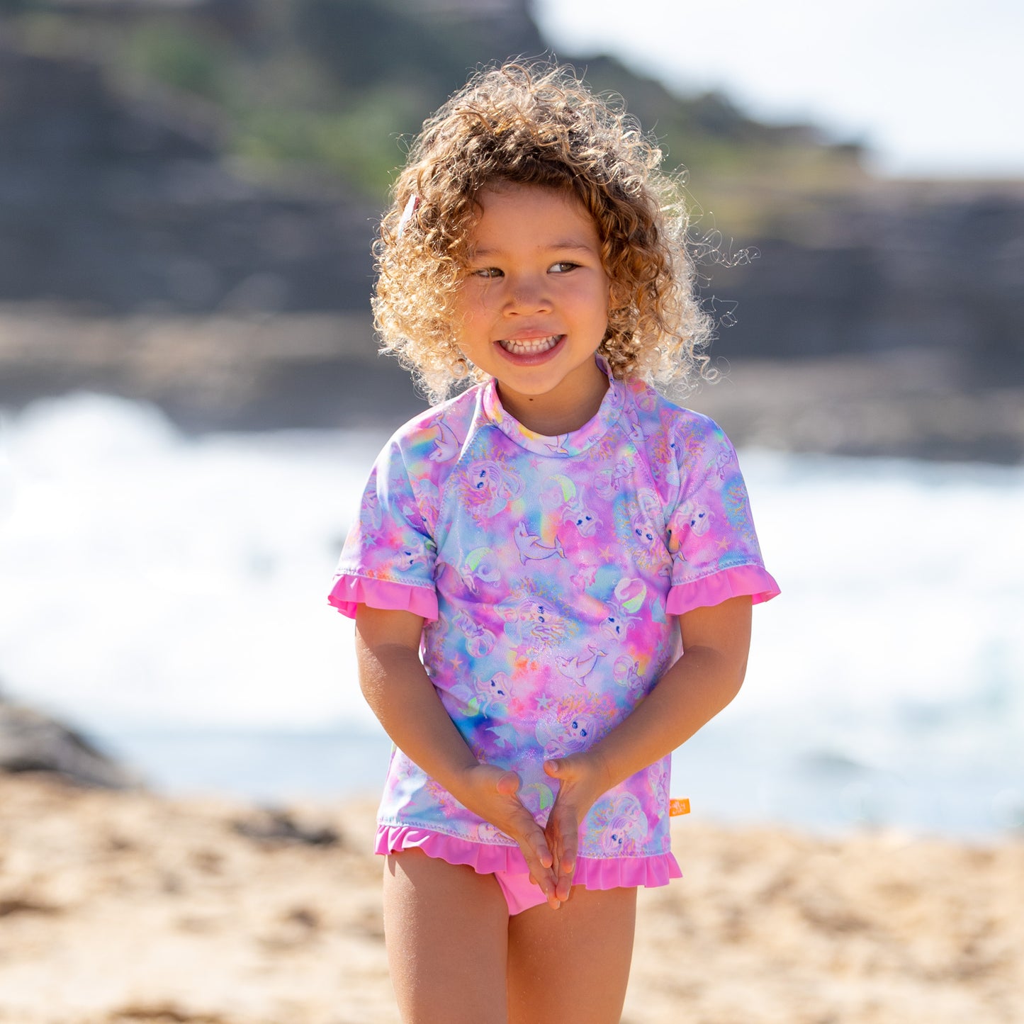 1440 Miss Sea Princess Short Sleeve Sunvest Set