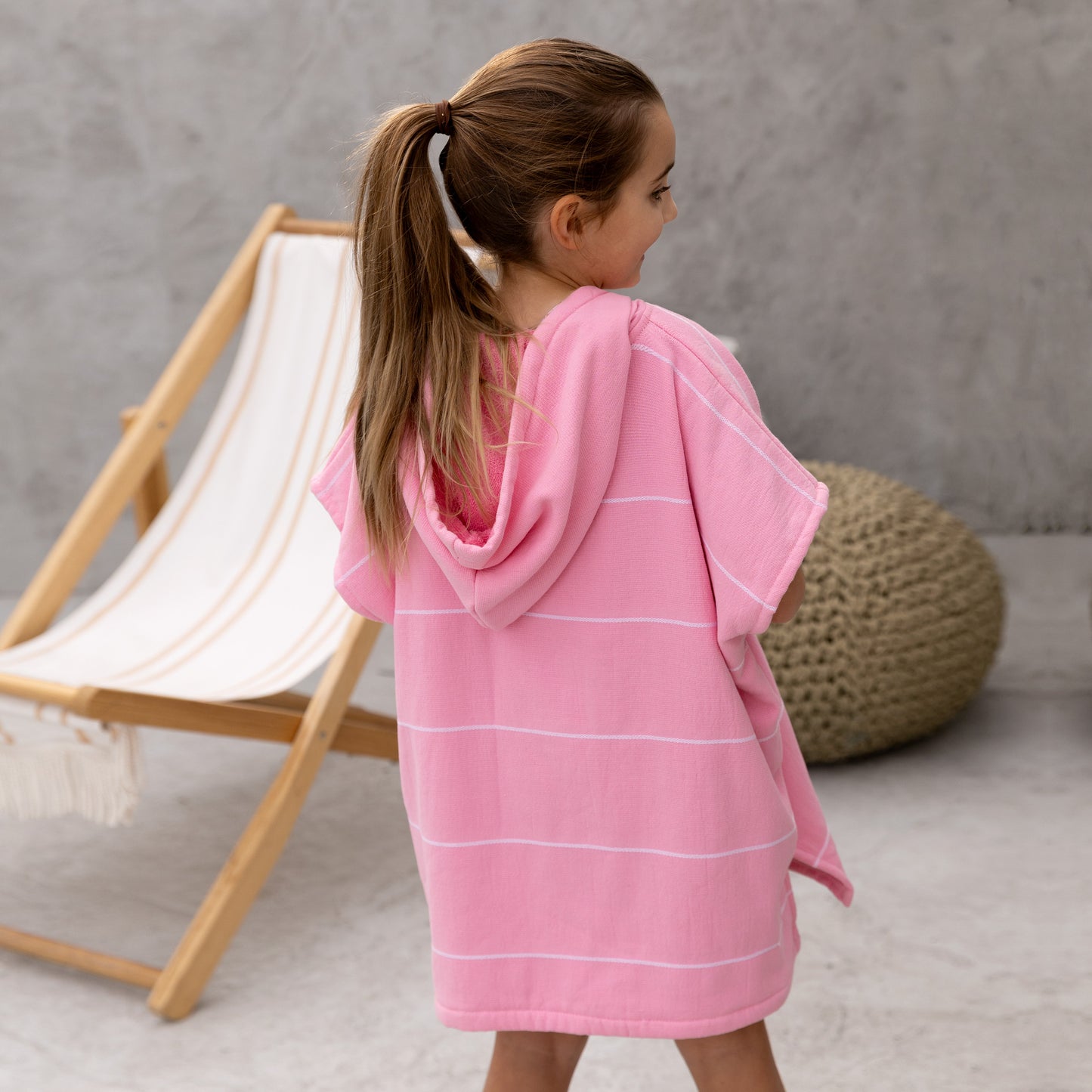 1481 Salty Beach Poncho Little Miss