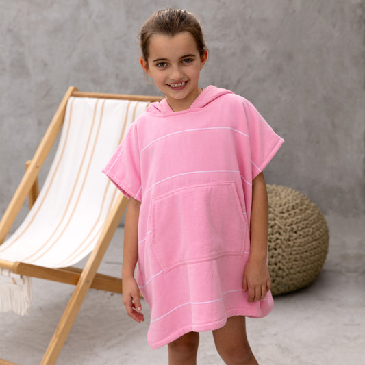 1481 Salty Beach Poncho Little Miss