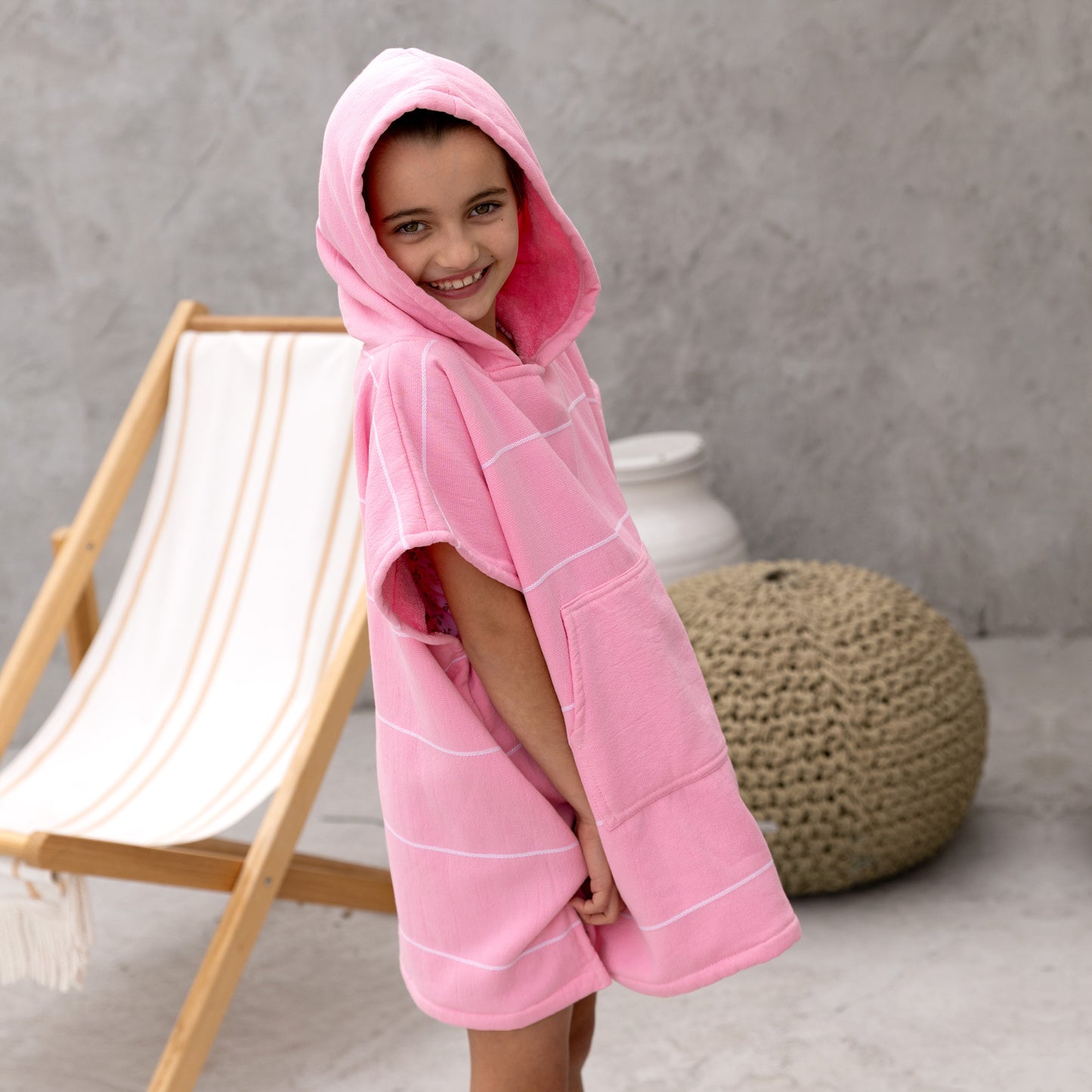 1481 Salty Beach Poncho Little Miss