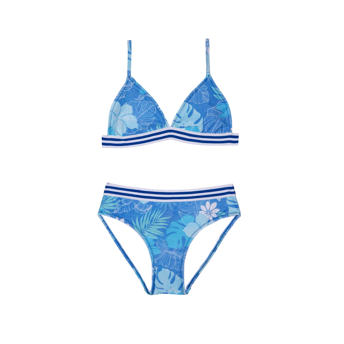1494 Tropicana Denim Tri Bikini