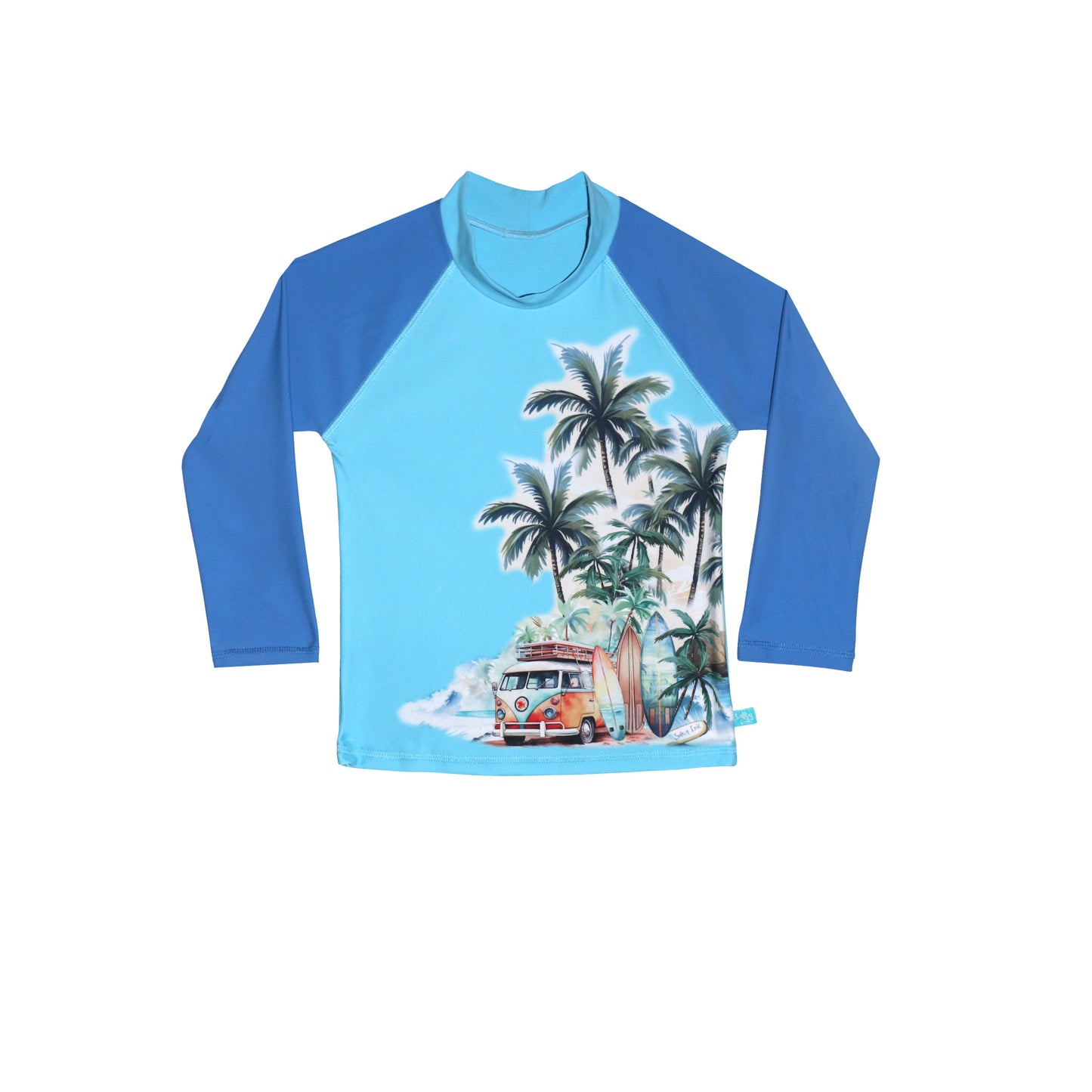 407 Coastal Camper Blue Long Sleeve Rashvest