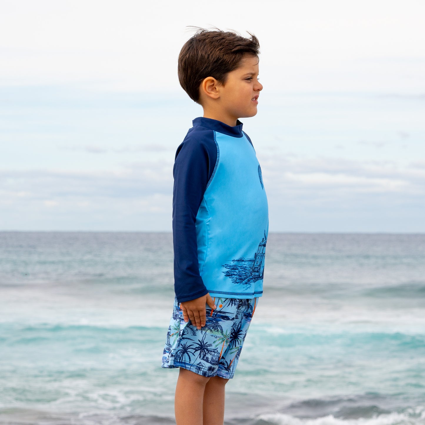 407 Vintage Surf Long Sleeve Rashvest