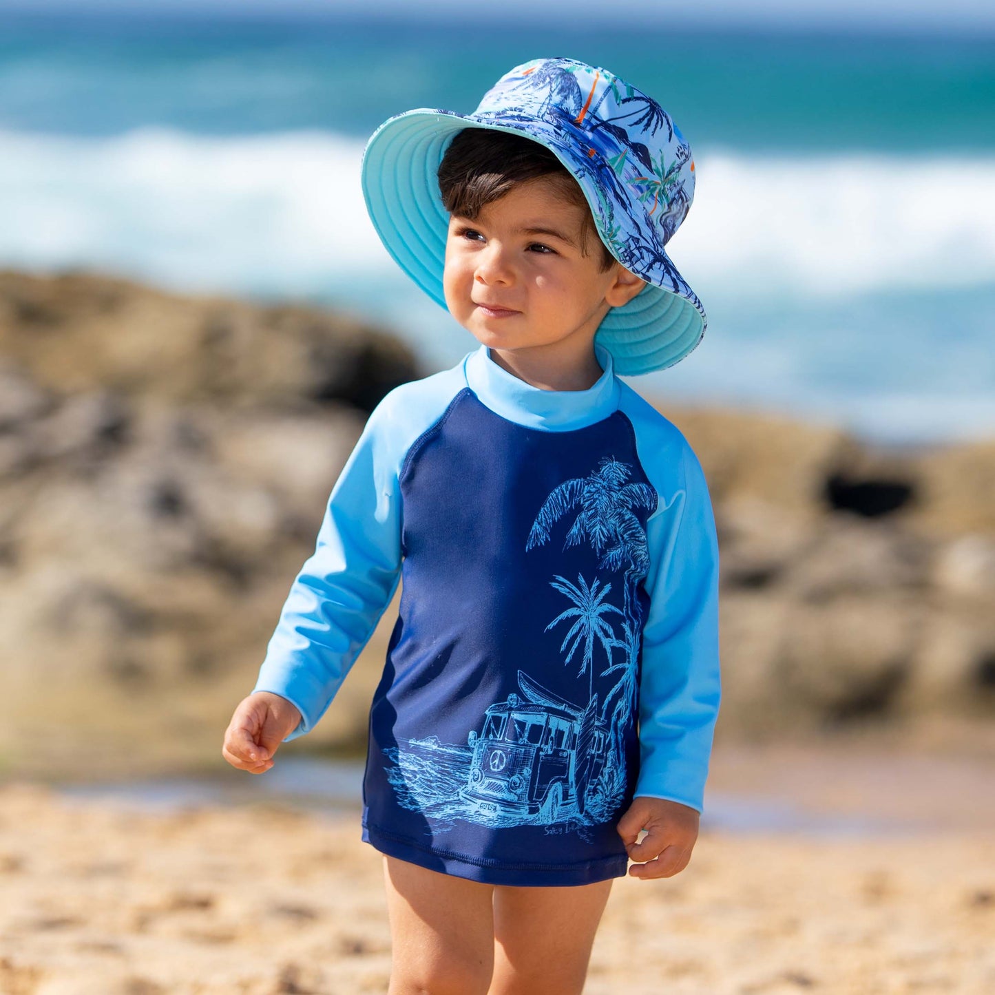 407 Vintage Surf Long Sleeve Rashvest