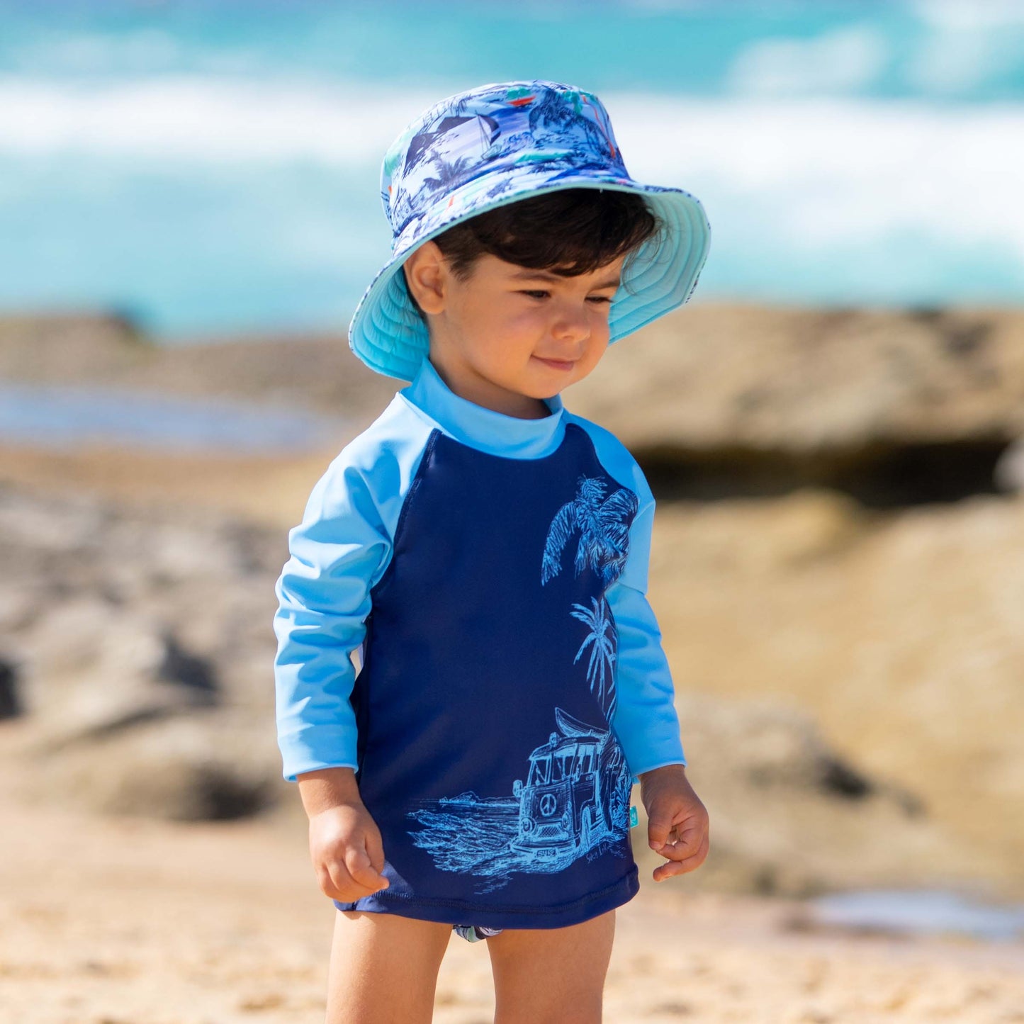 407 Vintage Surf Long Sleeve Rashvest