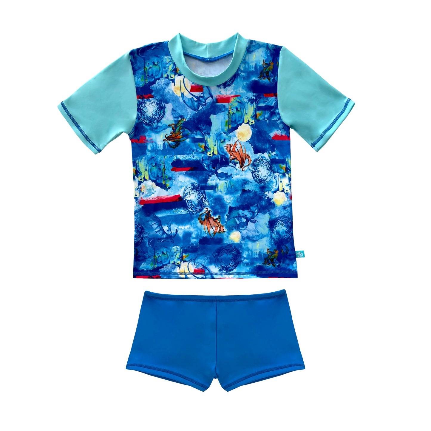 409 Cosmik Dragon Short Sleeve Rashvest Set