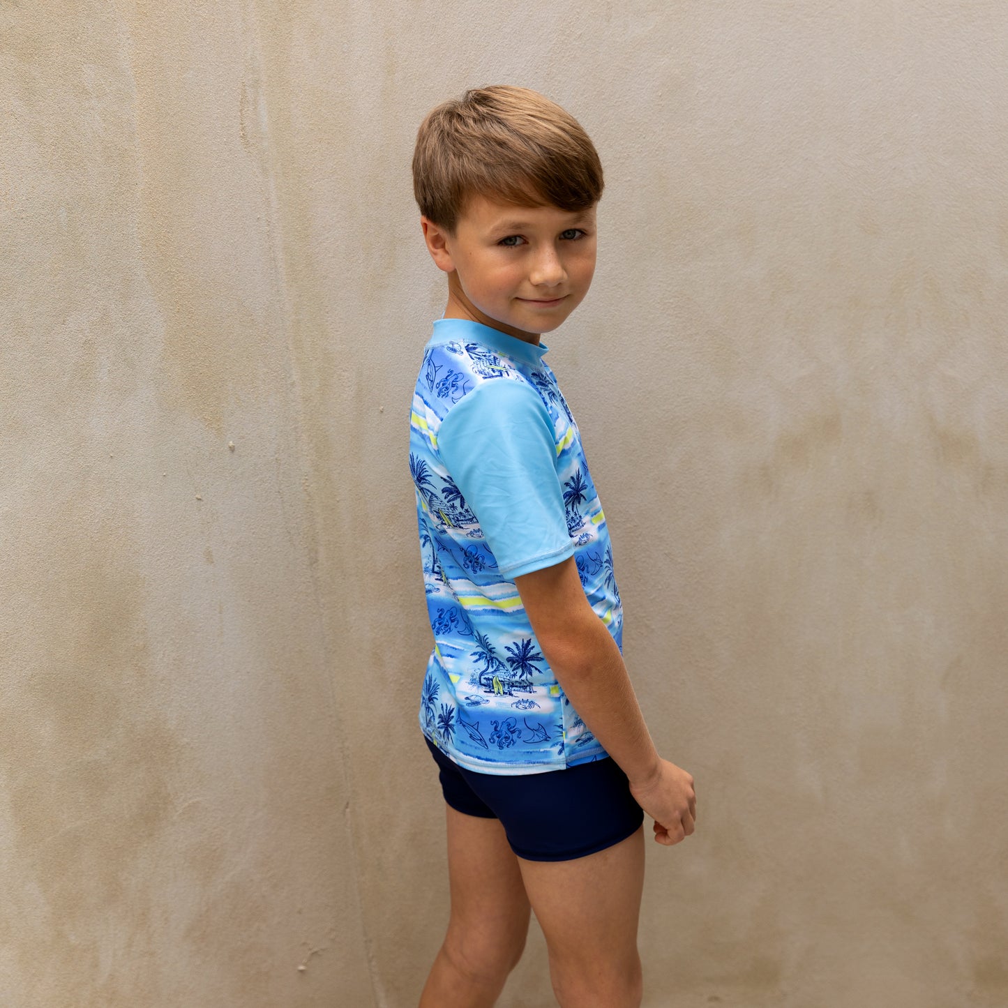 409 Shipwrecked Short Sleeve Rashvest Set