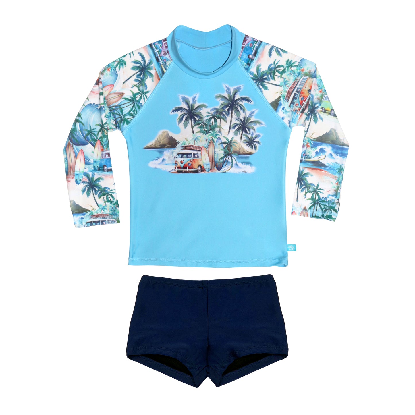 410 Coastal Camper Long Sleeve Rashvest Set