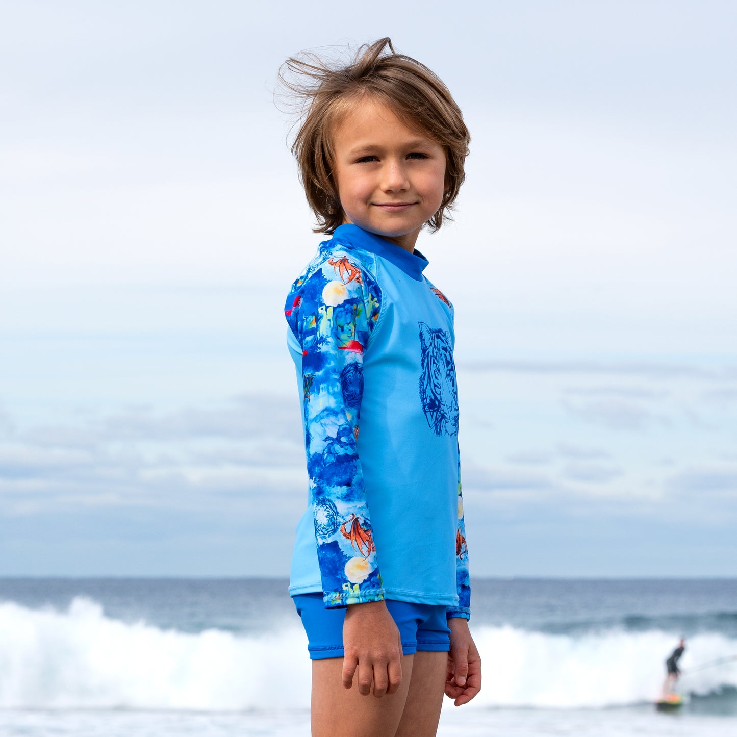 410 Cosmik Dragon Long Sleeve Rashvest Set
