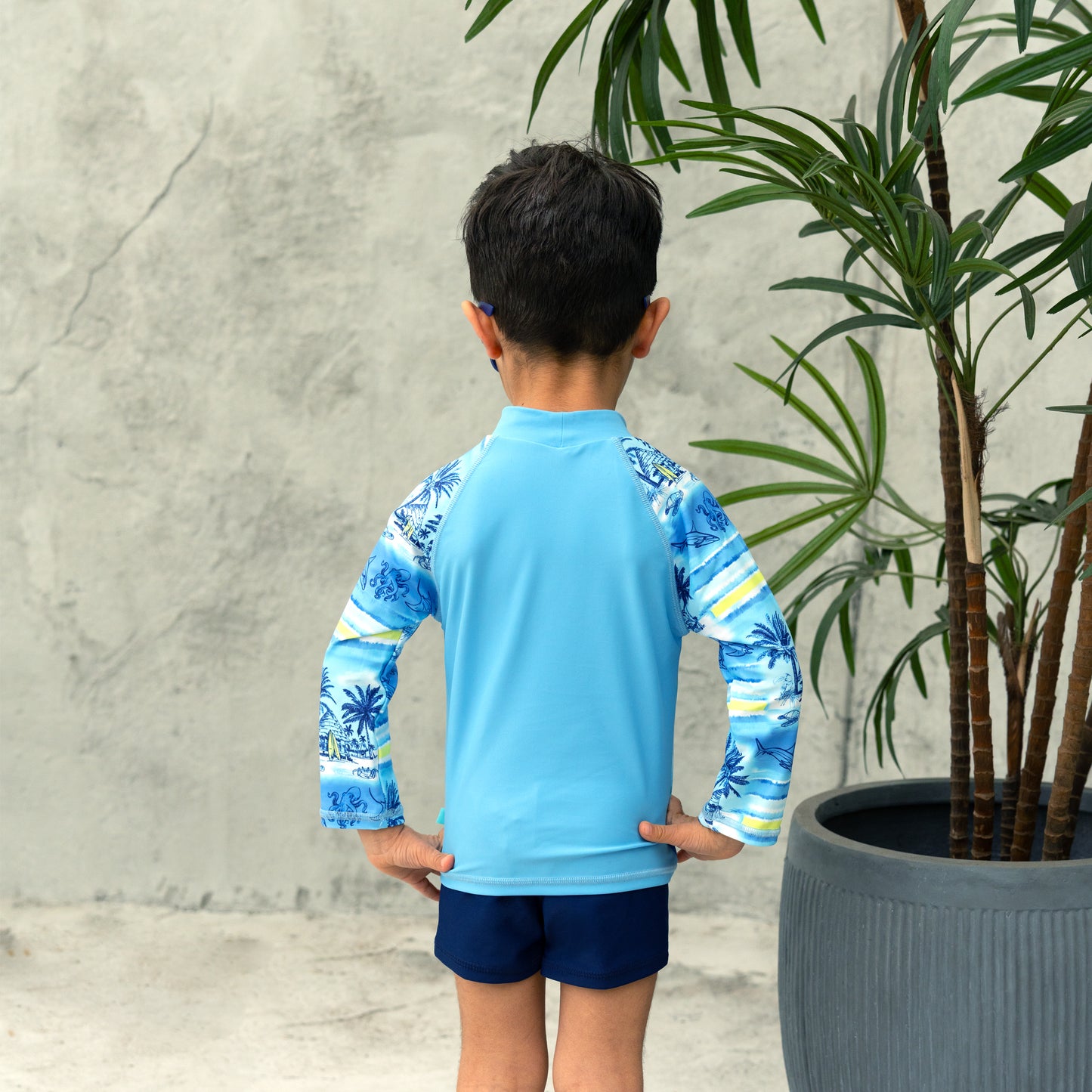 410 Shipwrecked Long Sleeve Rashvest Set