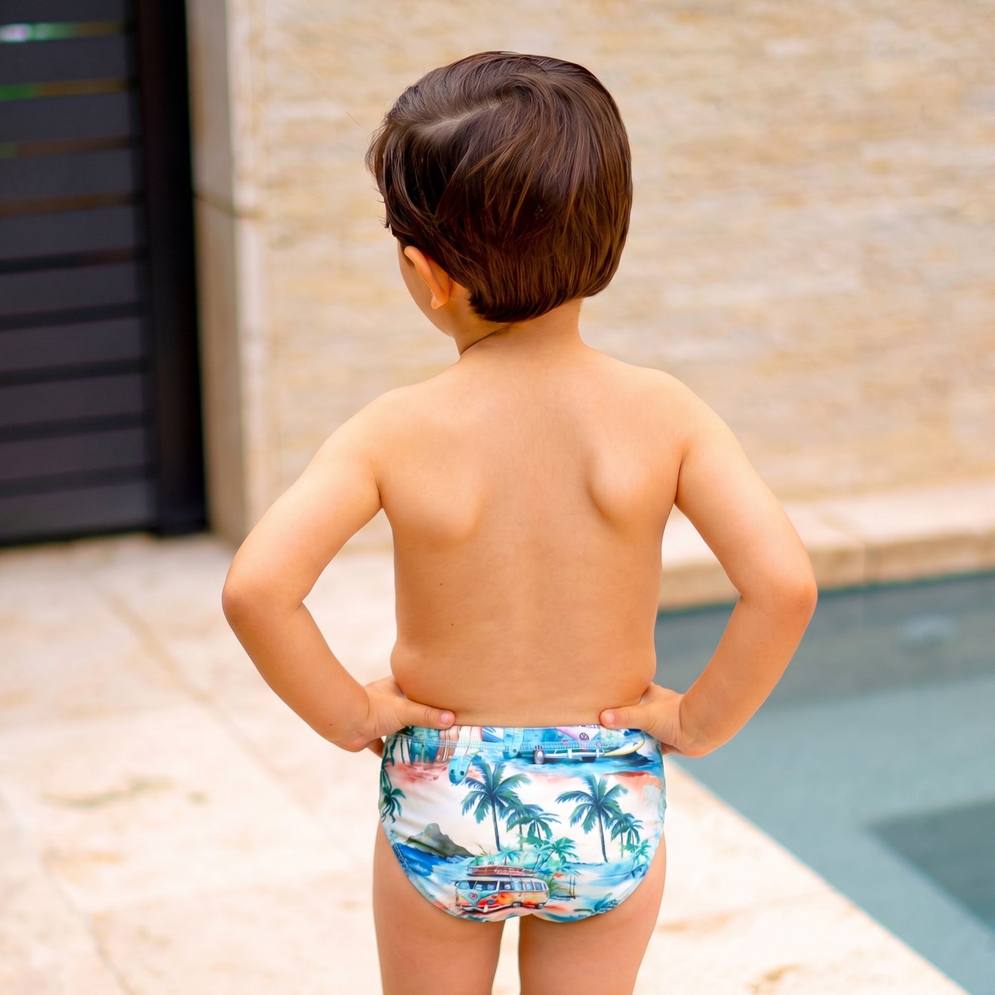 412 Coastal Camper Swim Pant