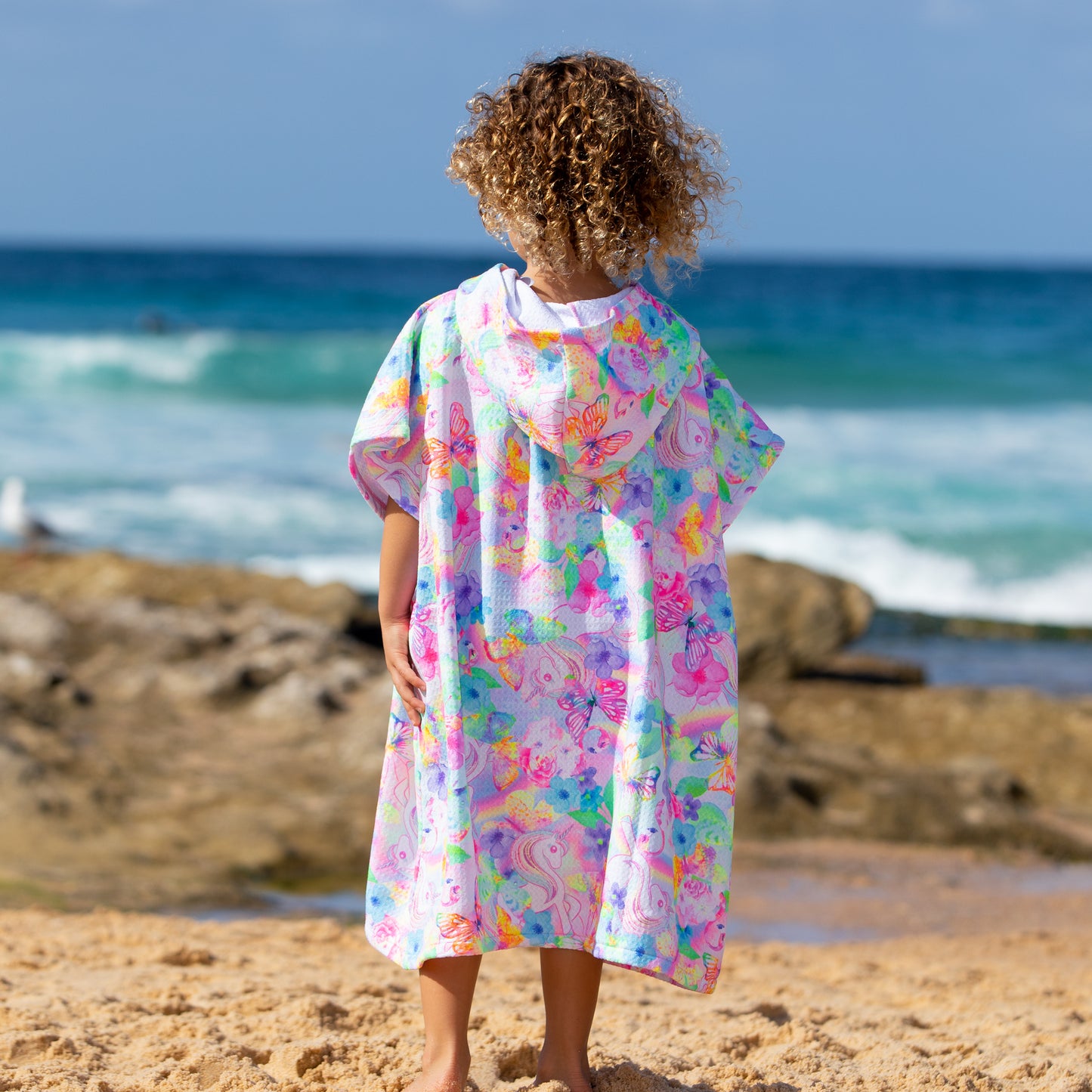 1420 Miss Dreamer Hooded Poncho