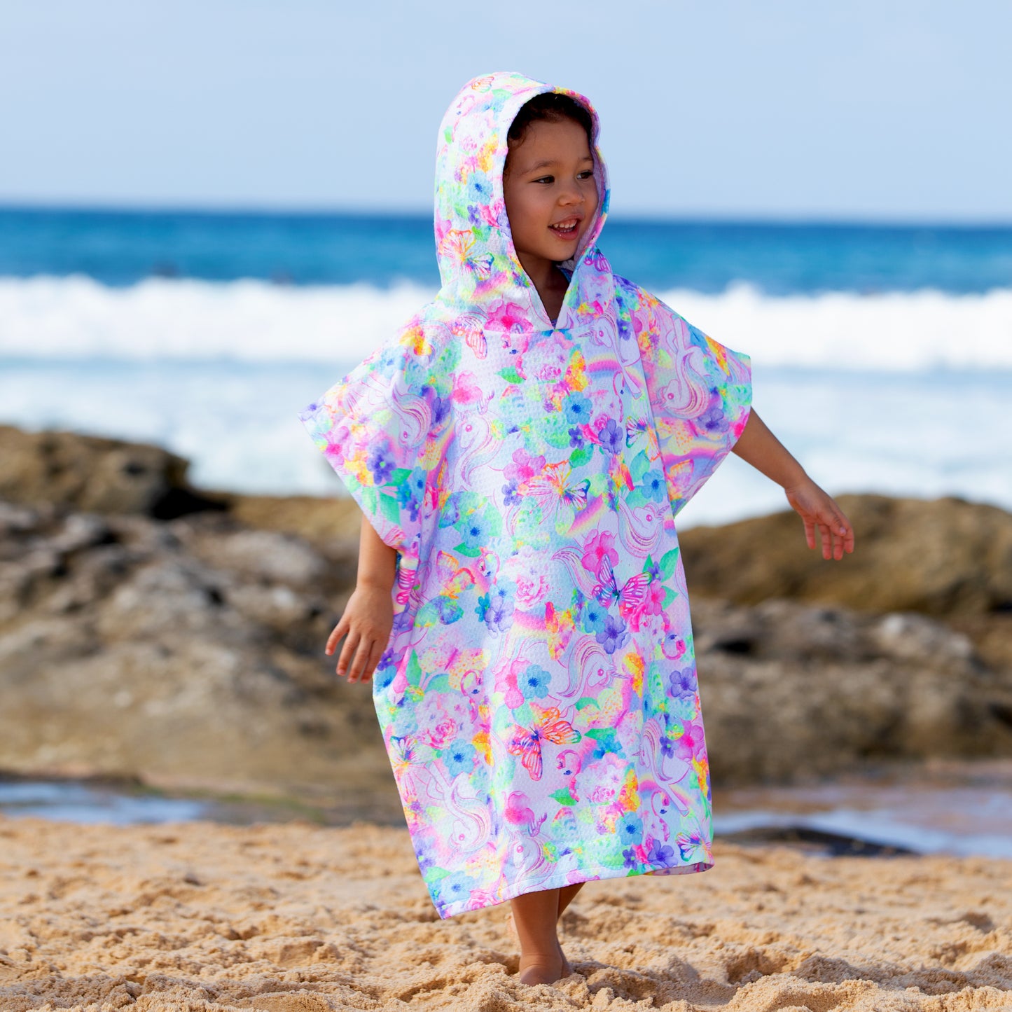 1420 Miss Dreamer Hooded Poncho