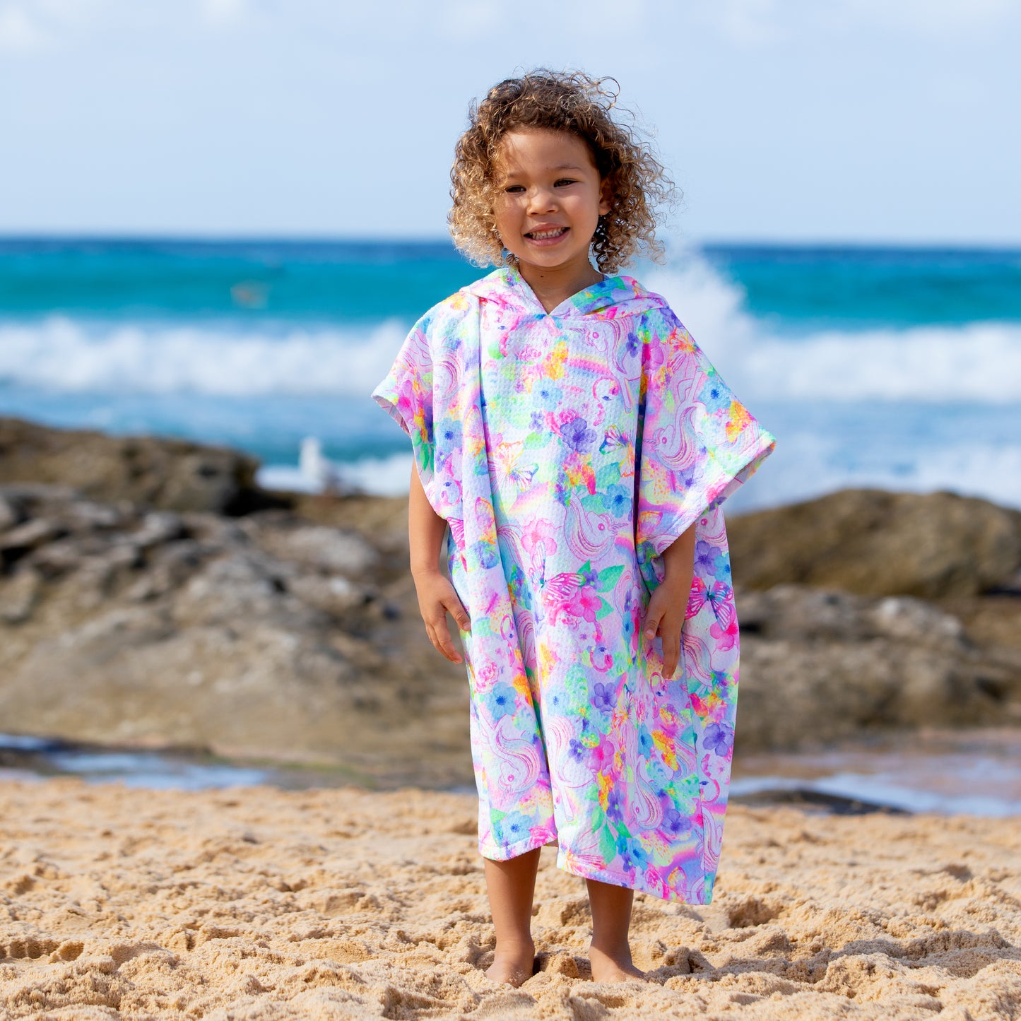 1420 Miss Dreamer Hooded Poncho