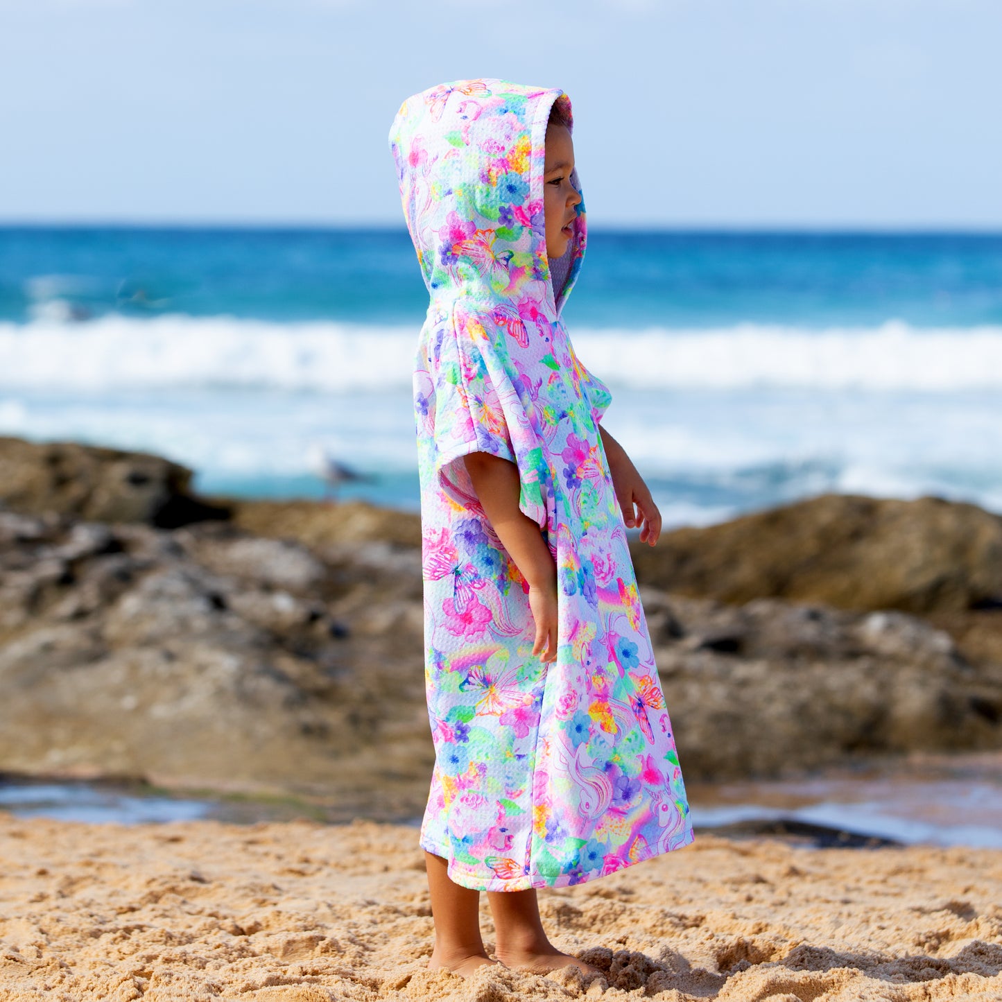 1420 Miss Dreamer Hooded Poncho