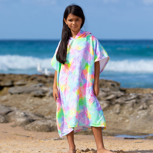 1421  Honolulu Hooded Poncho