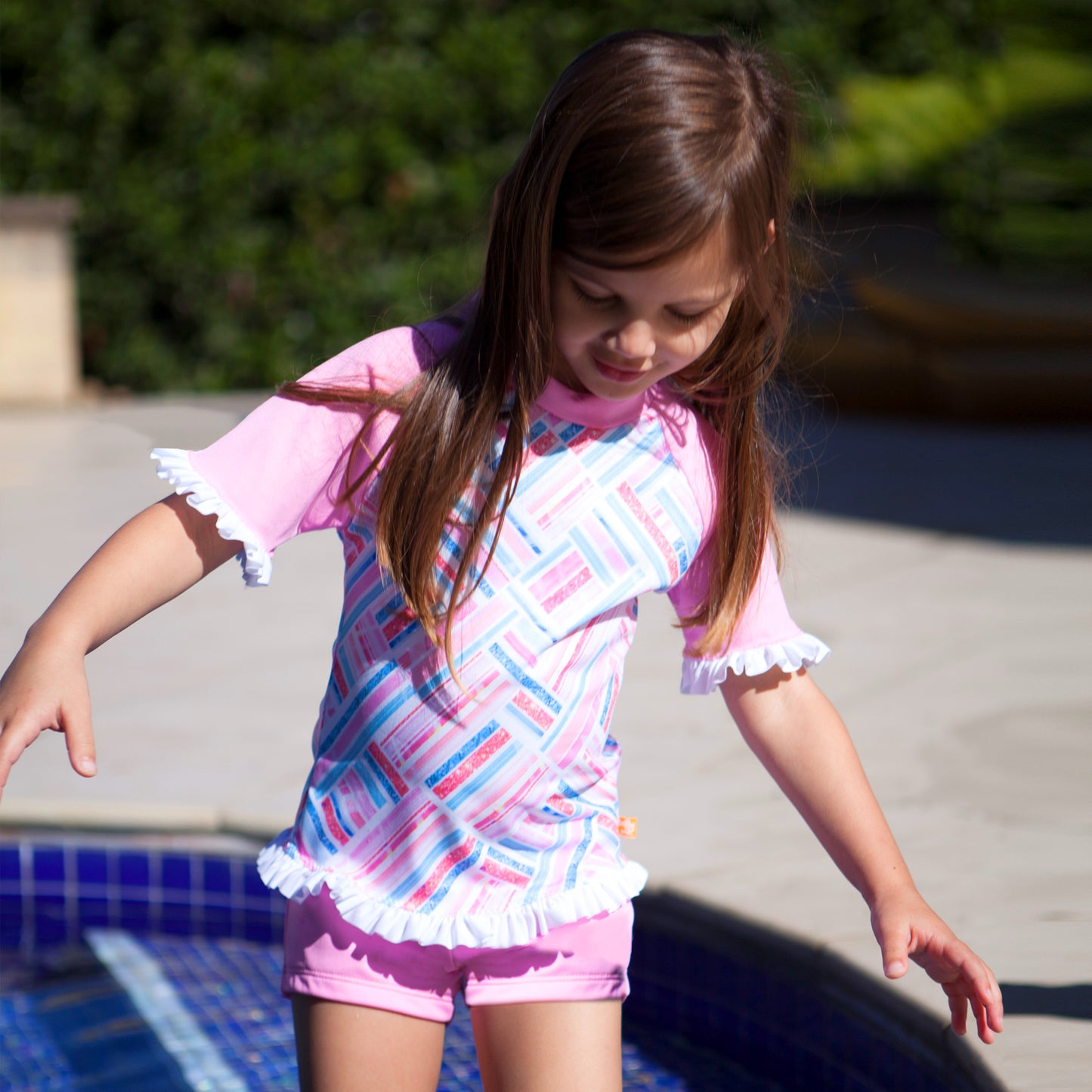 1007 Miss Sparkle Rashvest Set - Chlorine resist - Salty Ink