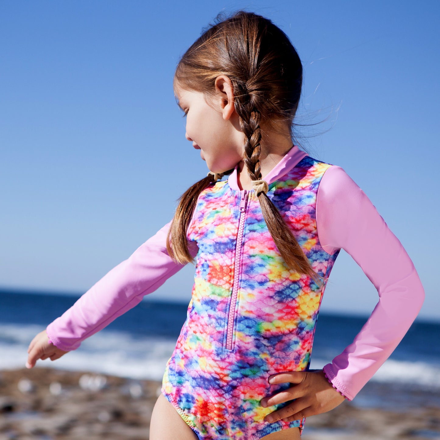 1113 Miss Mermaid Sunsuit - Salty Ink