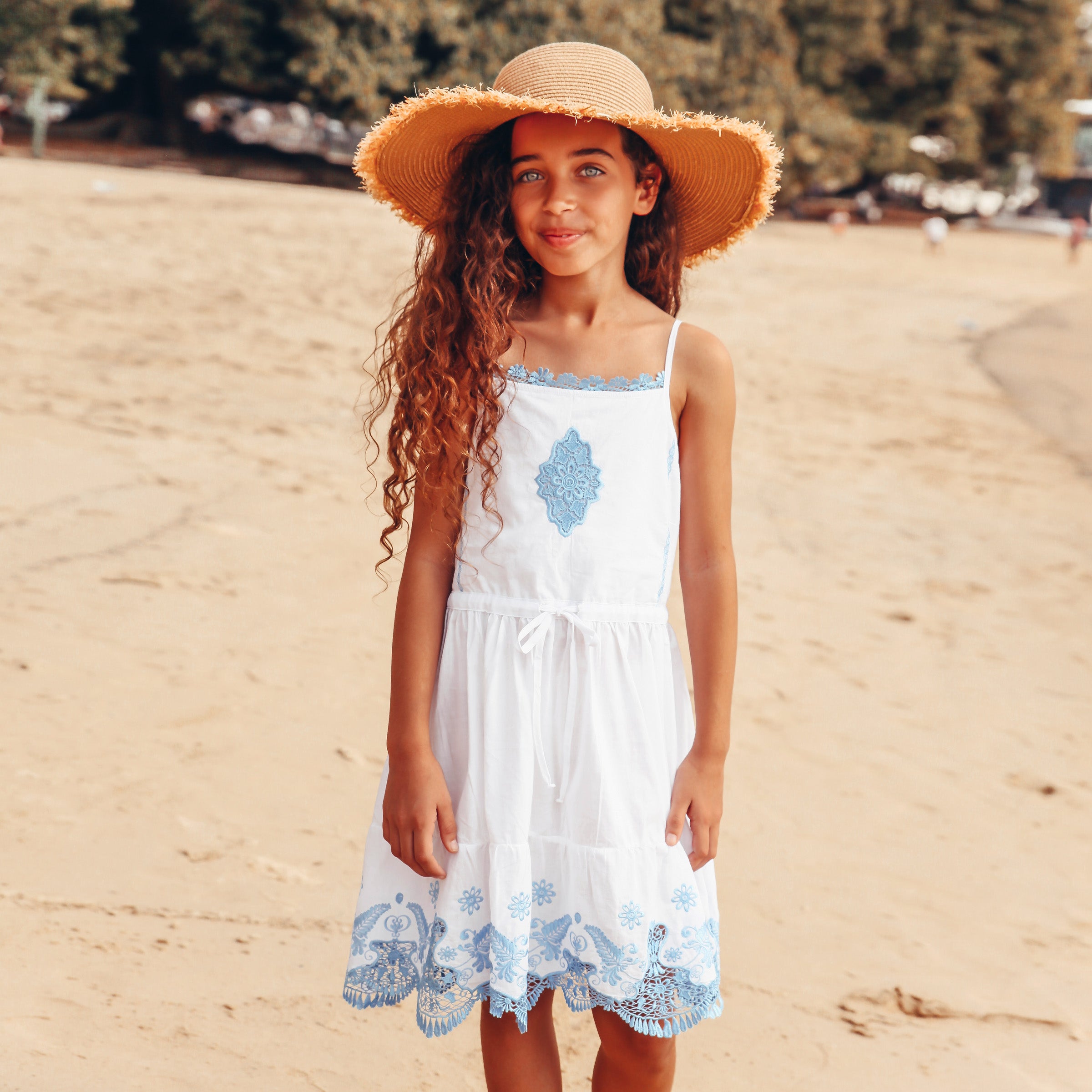 Girls top beach dress