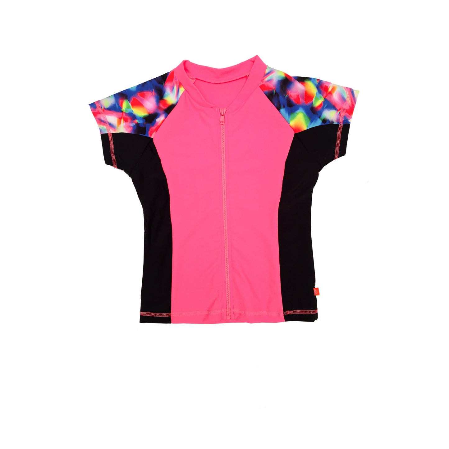 1129 Neon Lights Short Sleeve Rashvest - Salty Ink