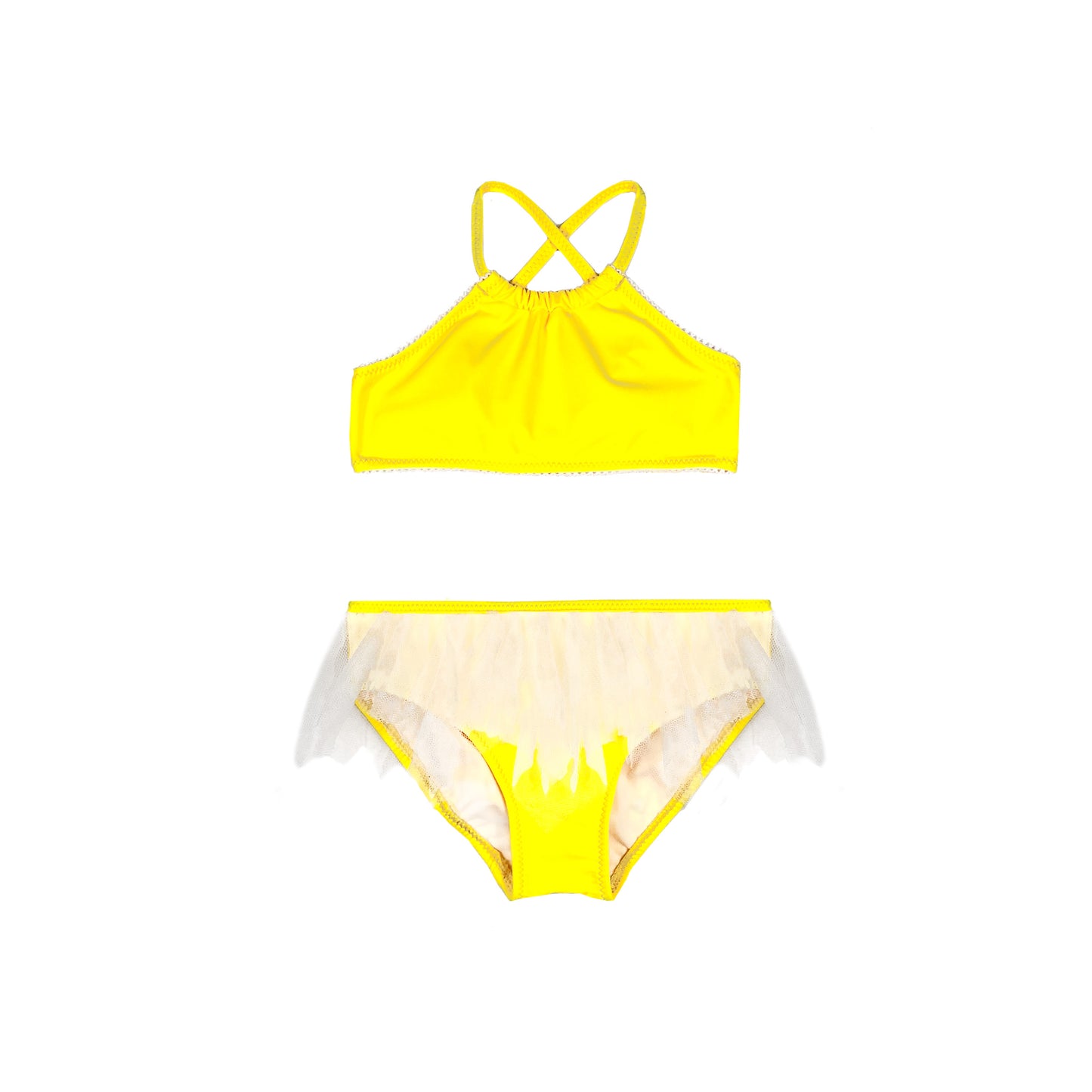 1133 Miss Unicorn Plain TuTu Bikini - Salty Ink