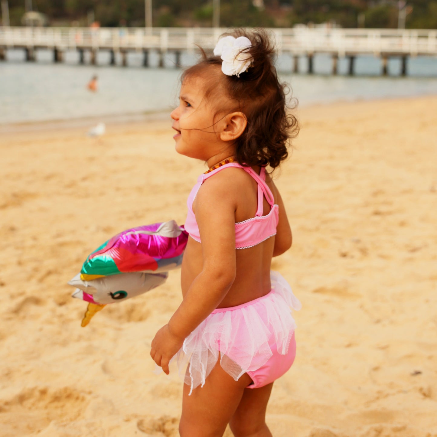 1133 Miss Unicorn Plain TuTu Bikini - Salty Ink