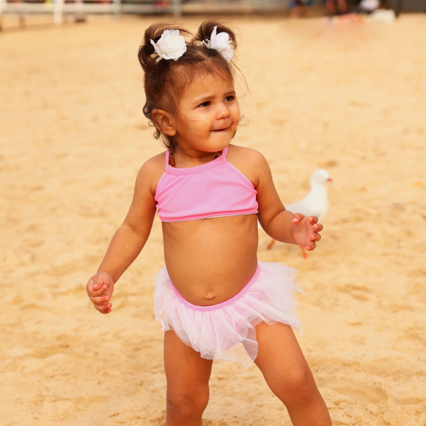 1133 Miss Unicorn Plain TuTu Bikini - Salty Ink