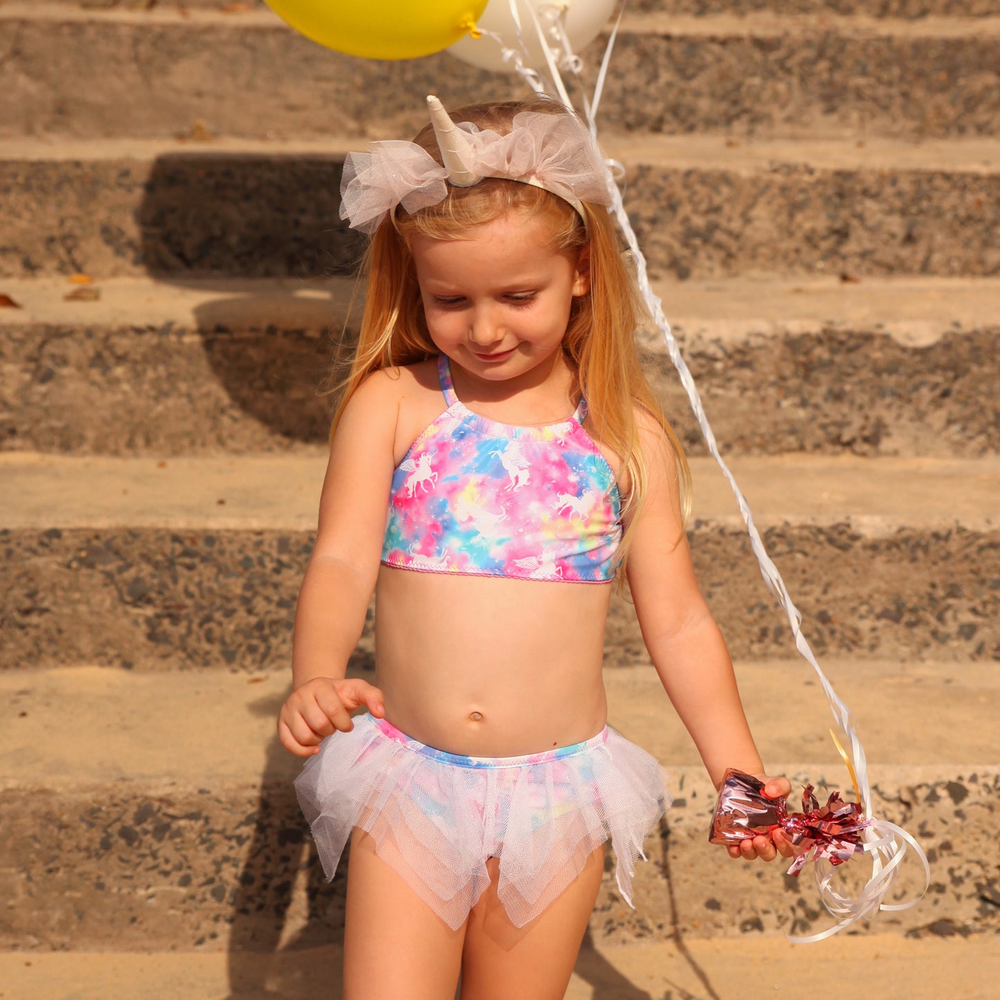 1133 Miss Unicorn TuTu Bikini - Salty Ink