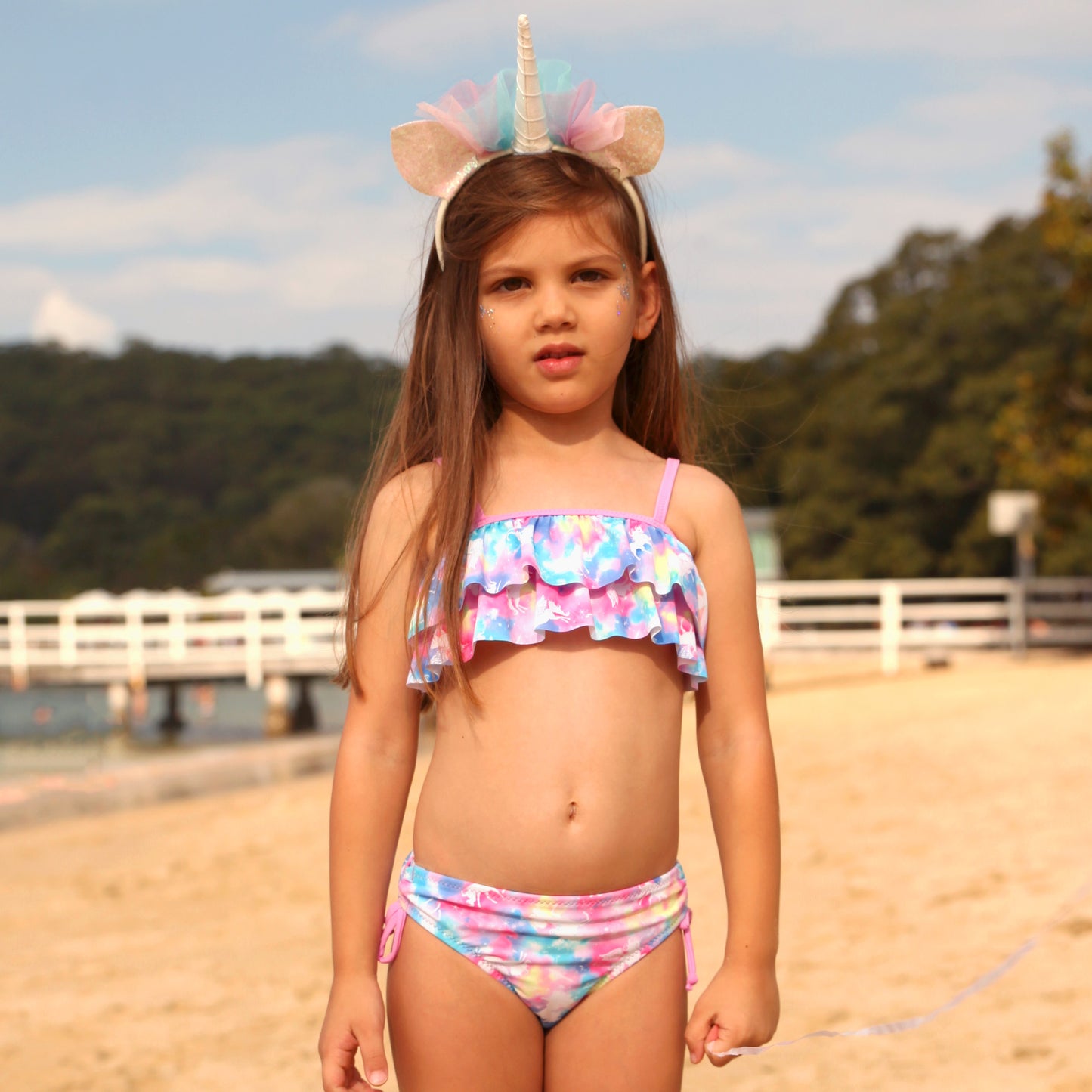 1134 Miss Unicorn Tube Bikini - Salty Ink