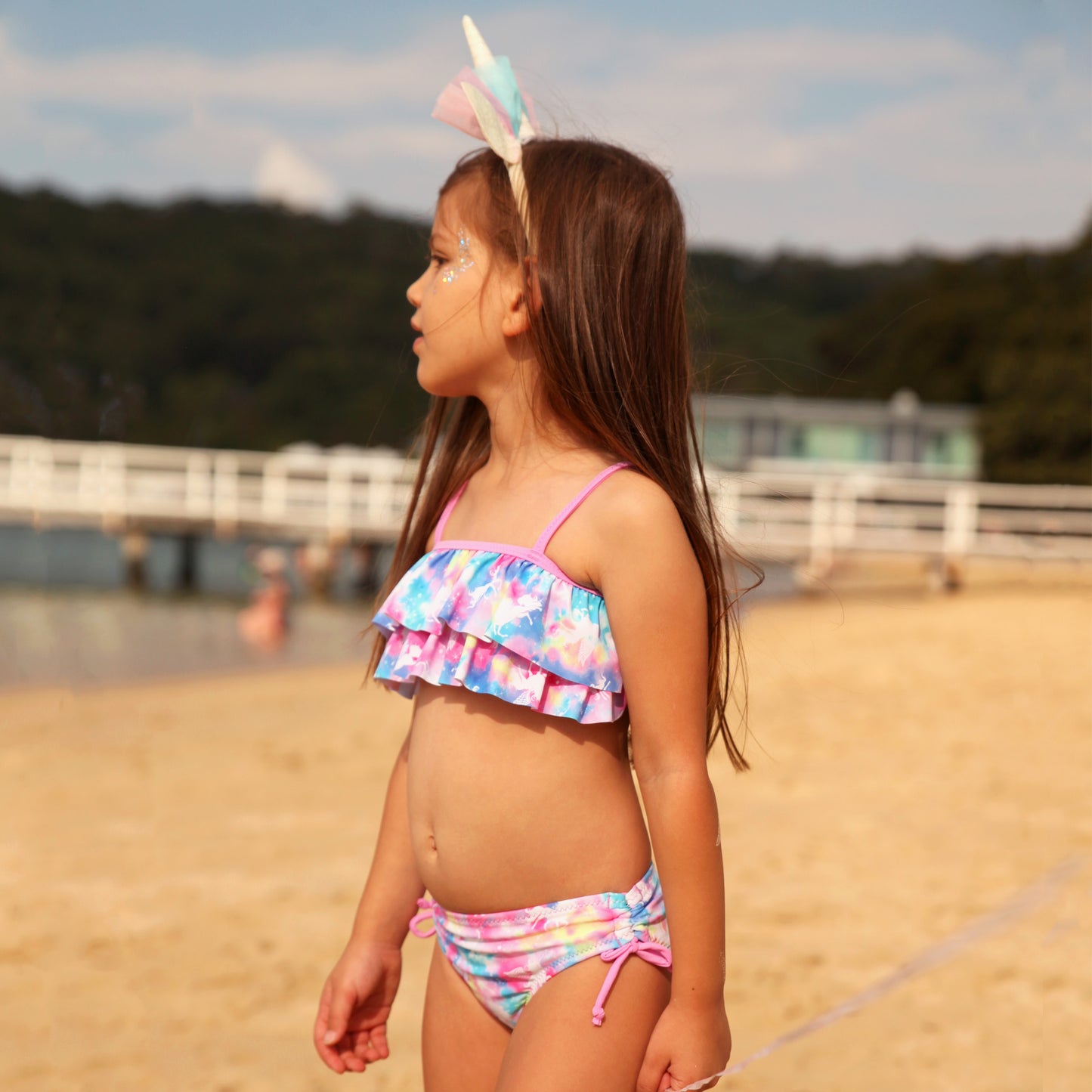1134 Miss Unicorn Tube Bikini - Salty Ink