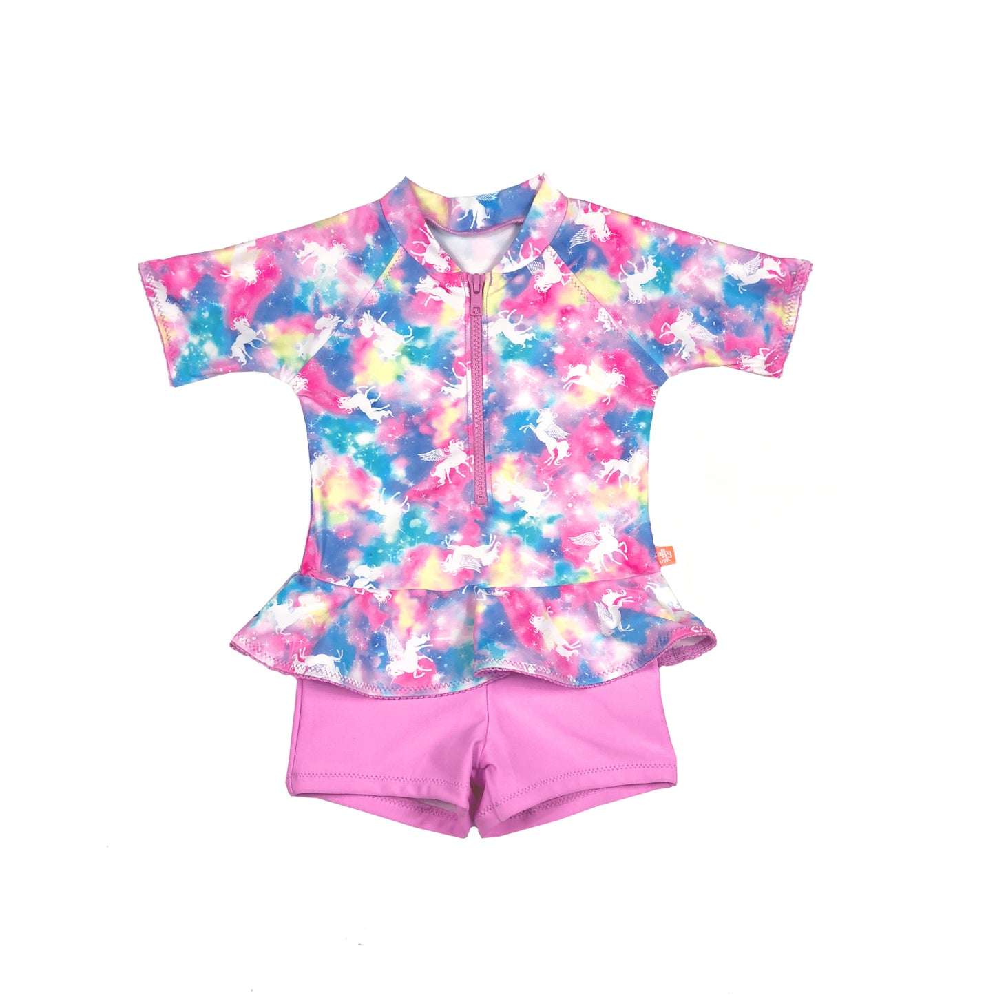 1136 Miss Unicorn Playsuit - Salty Ink