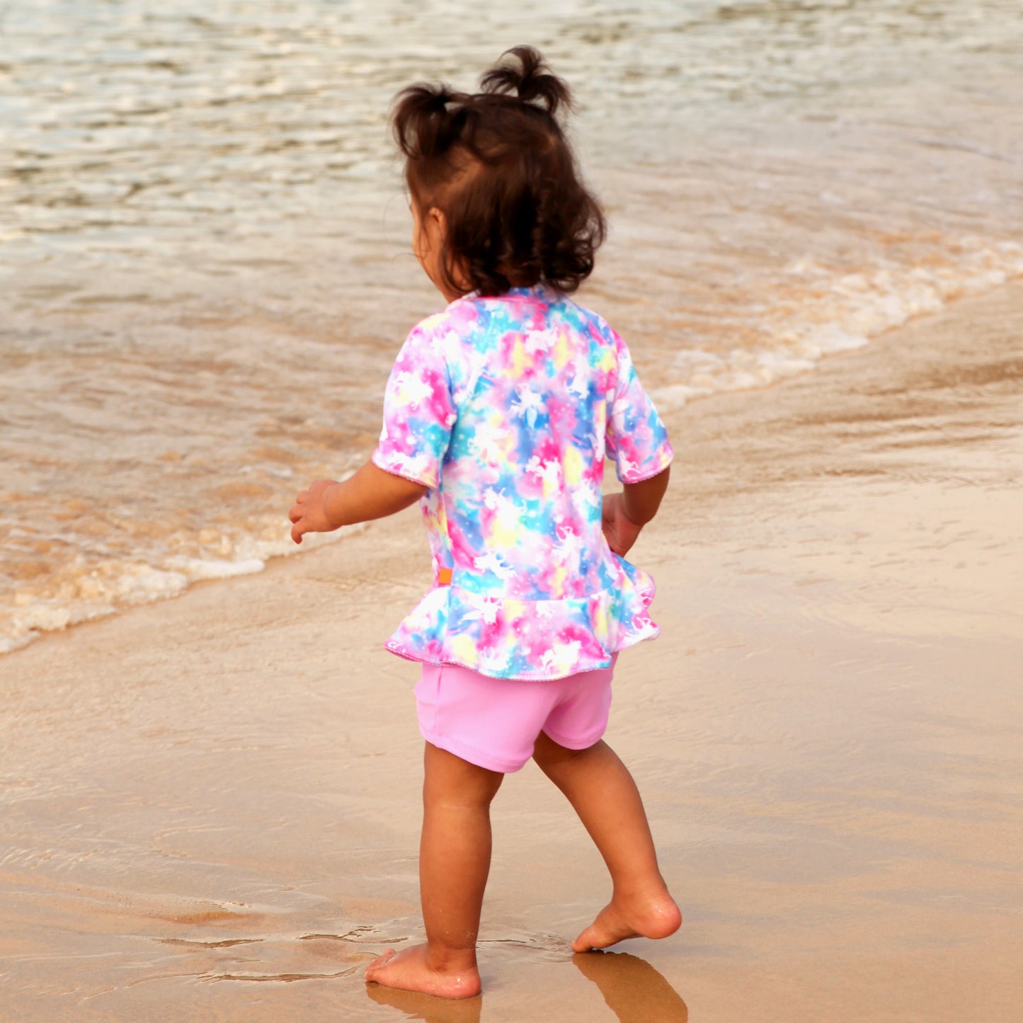 1136 Miss Unicorn Playsuit - Salty Ink