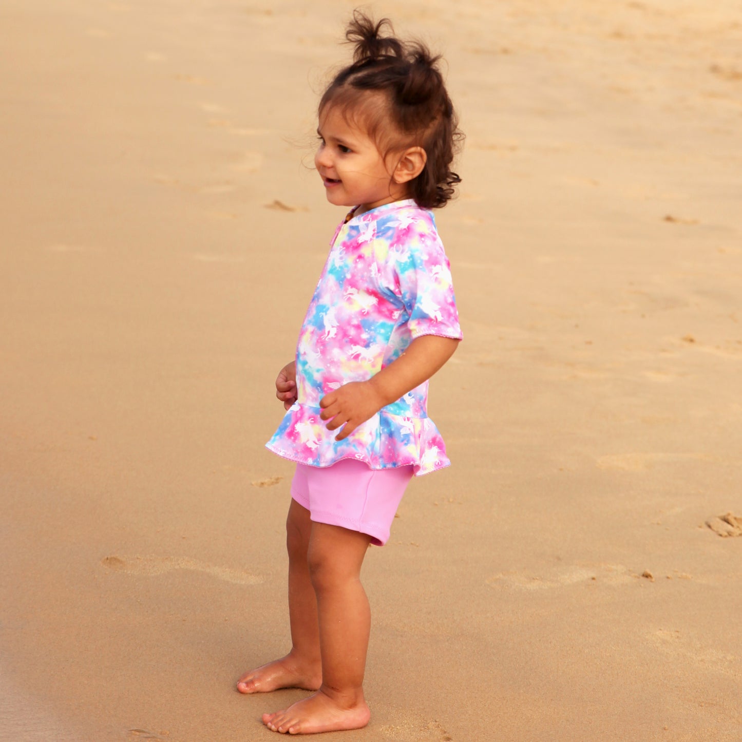 1136 Miss Unicorn Playsuit - Salty Ink