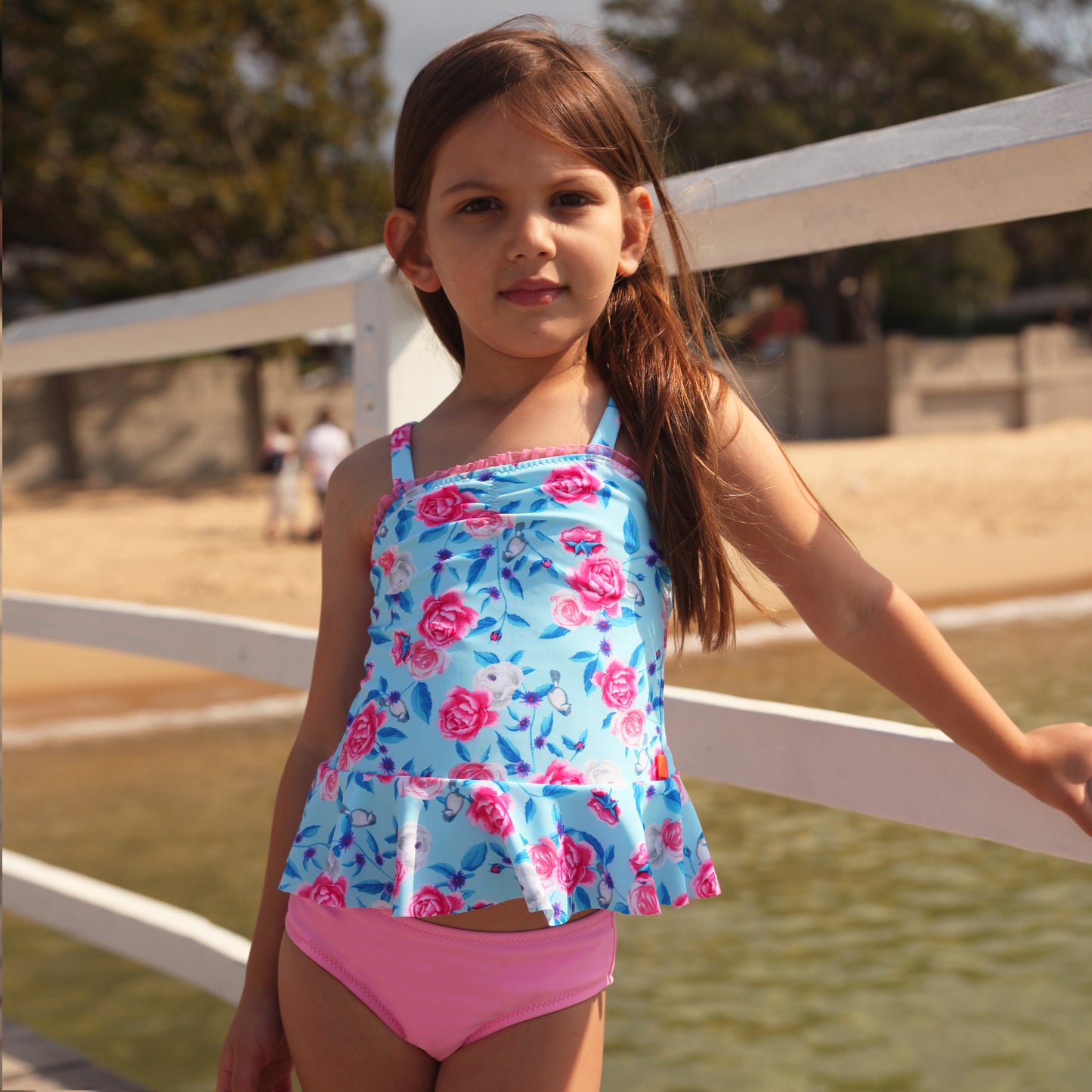 1141 Miss Bouquet Singlet Bikini - Salty Ink