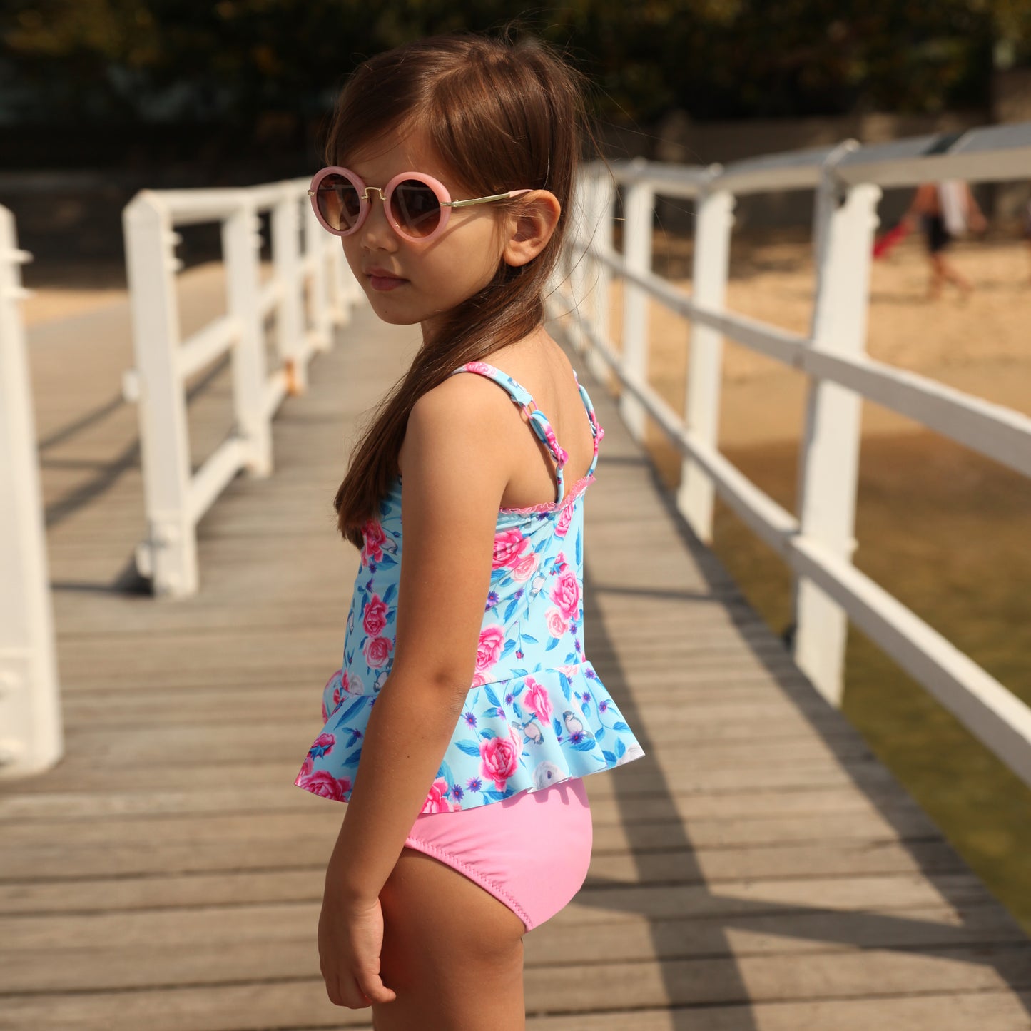 1141 Miss Bouquet Singlet Bikini - Salty Ink