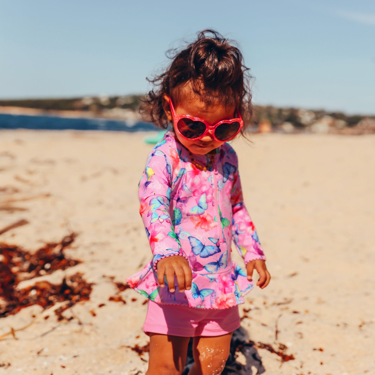 1147 Miss Tahiti Playsuit - Salty Ink