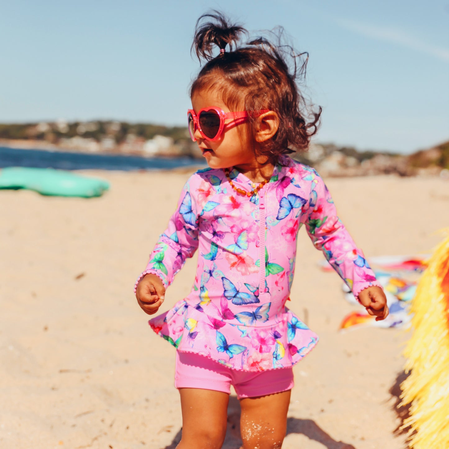 1147 Miss Tahiti Playsuit - Salty Ink