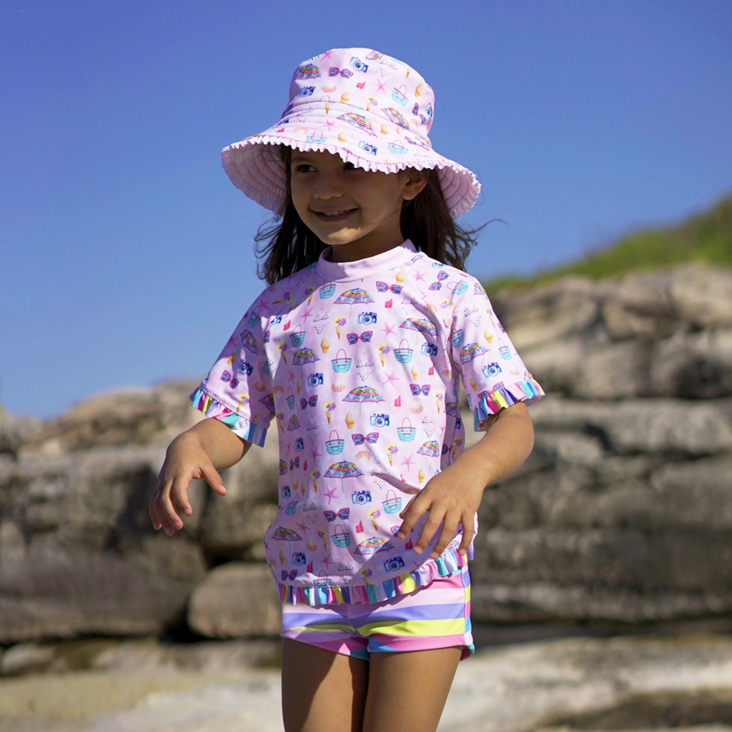1148 Miss Seaside Sunvest Set