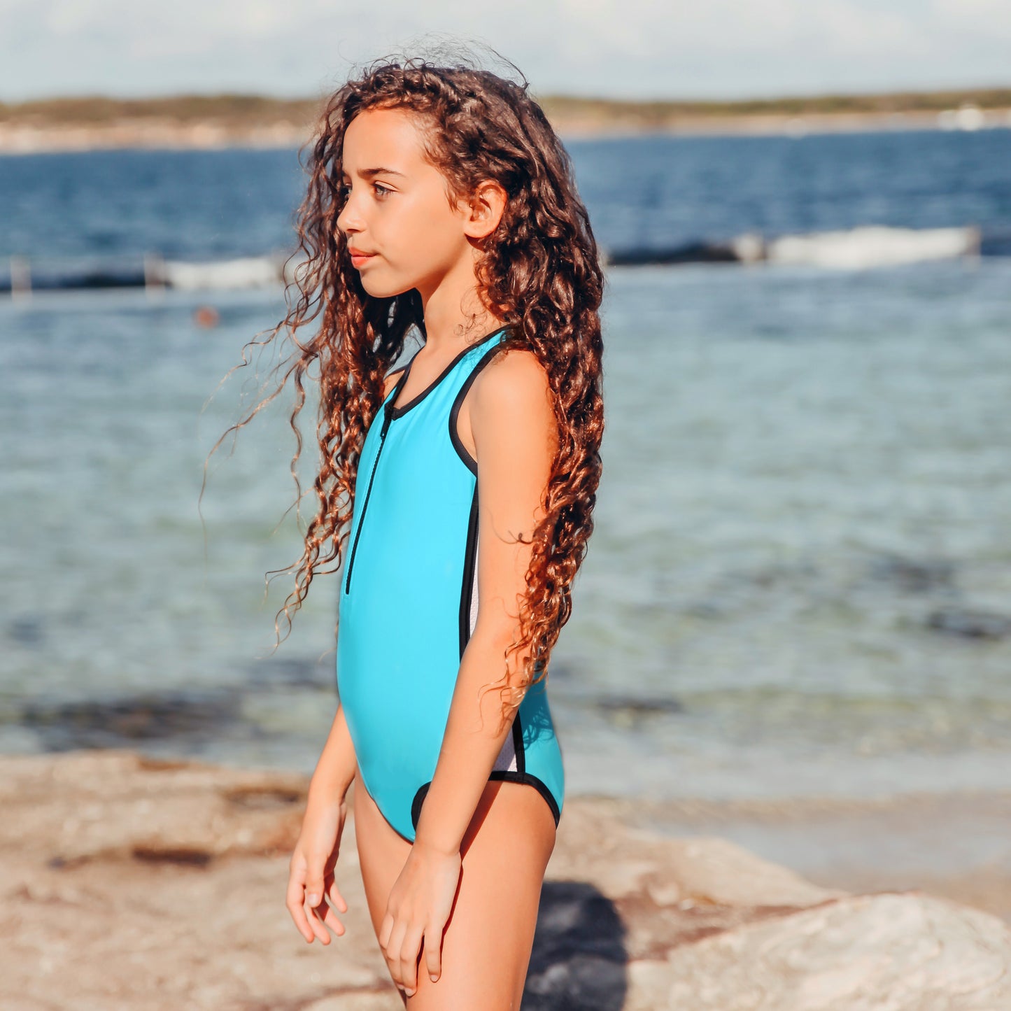 1149 Coco Palms Plain One Piece - Salty Ink