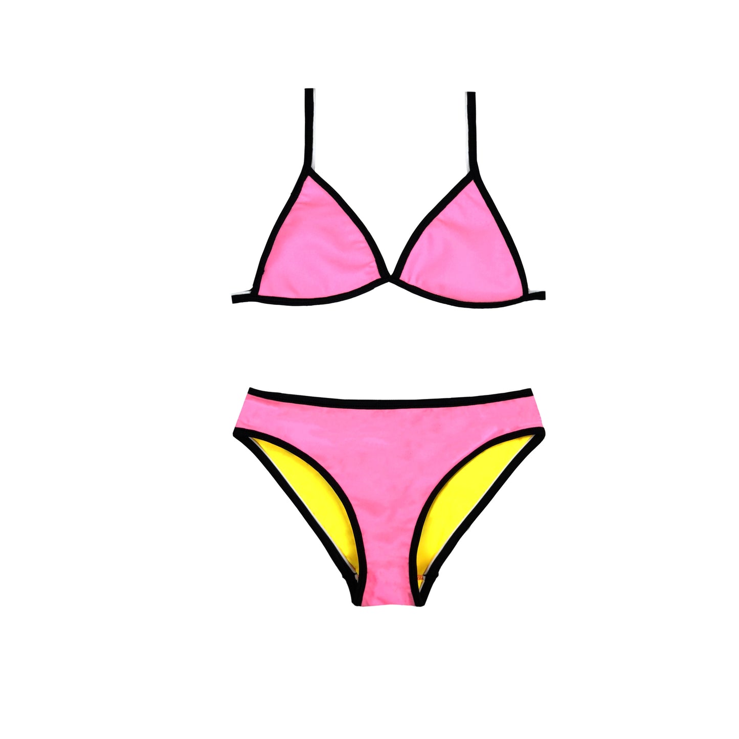 1157 Cosmik Girl PlainTri Bikini - Salty Ink